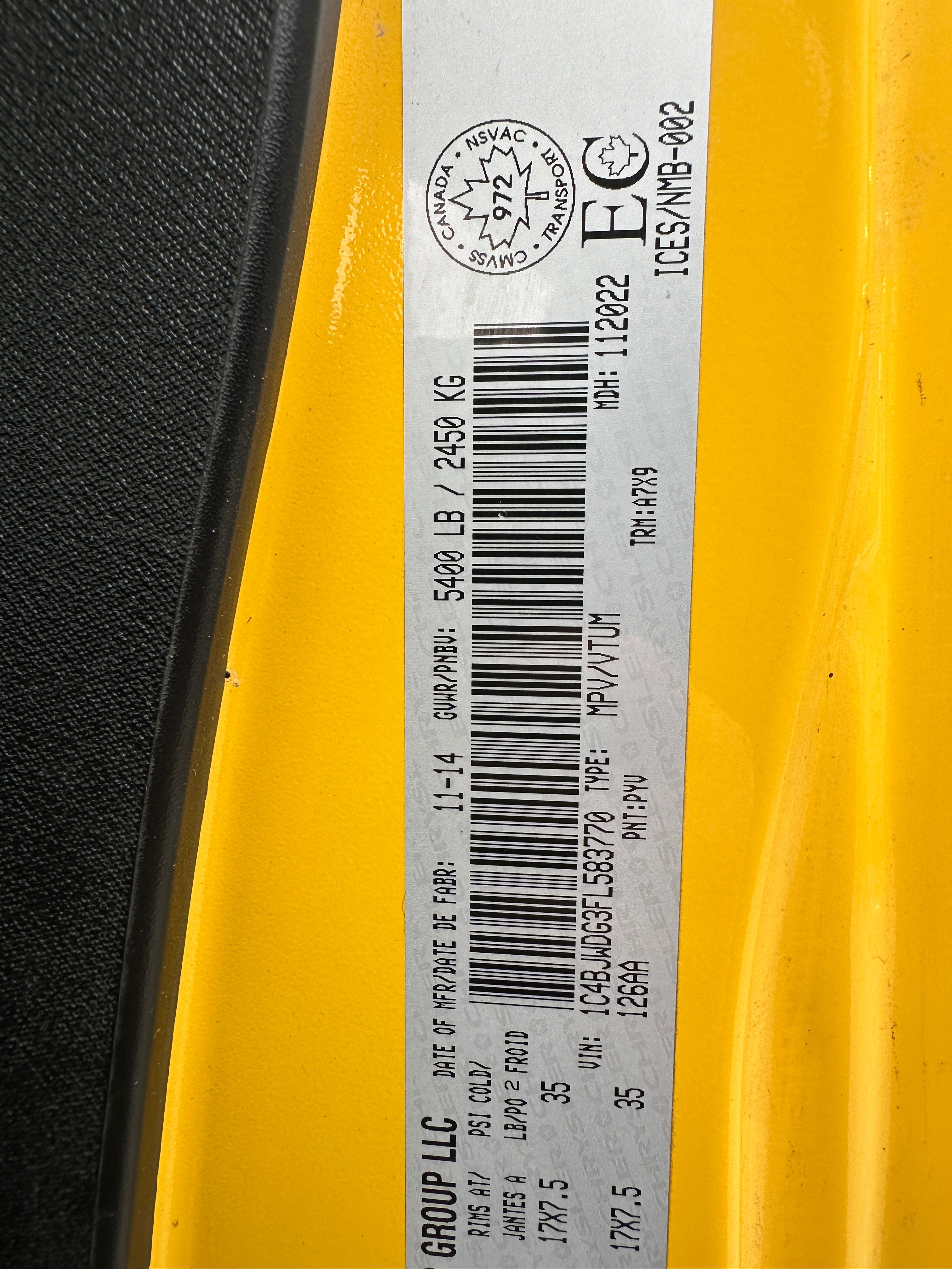 2015 Jeep Wrangler JK Unlimited Sport 3.6 – J2607