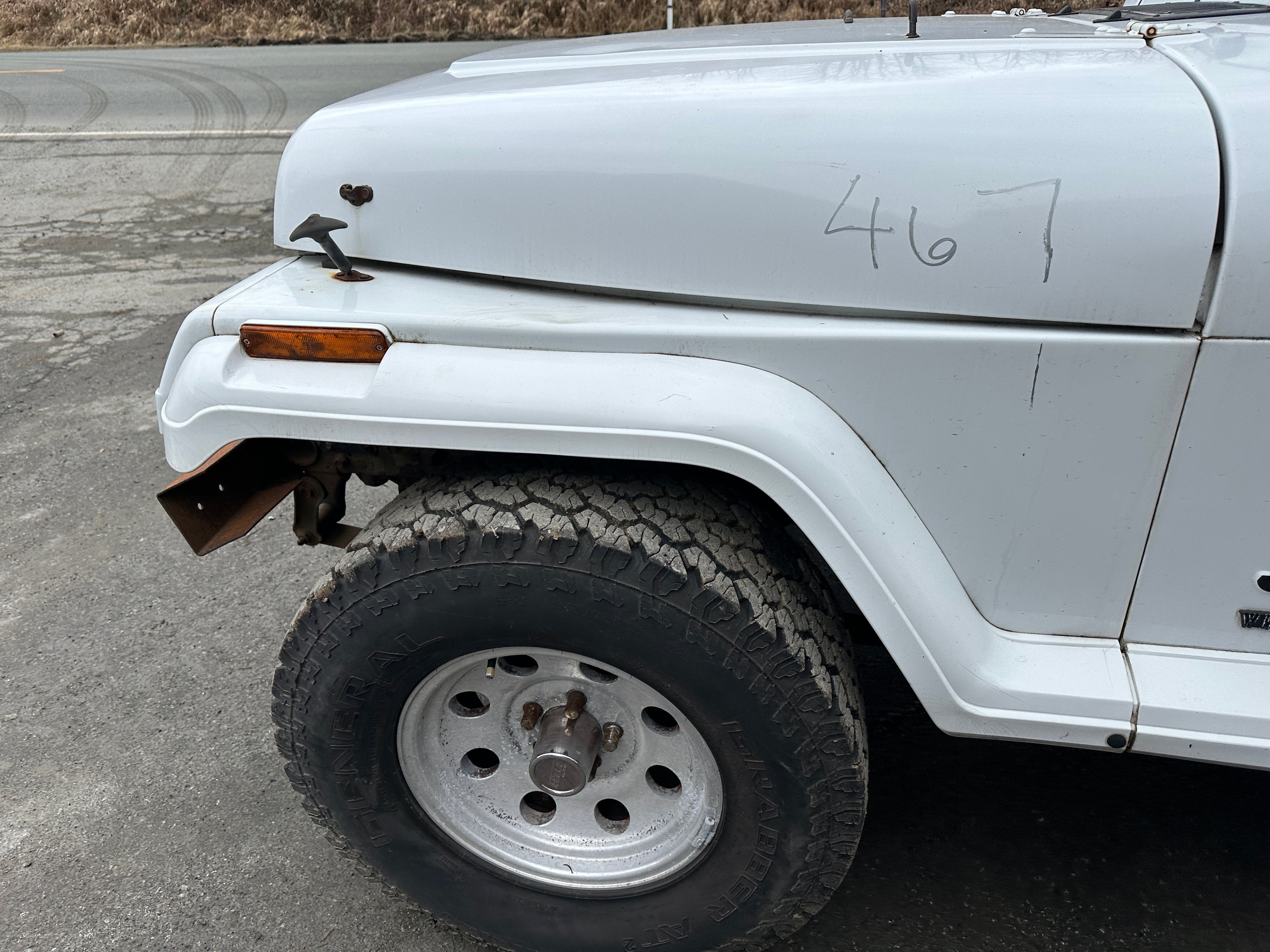 1993 Jeep Wrangler YJ 2.5 – J2509