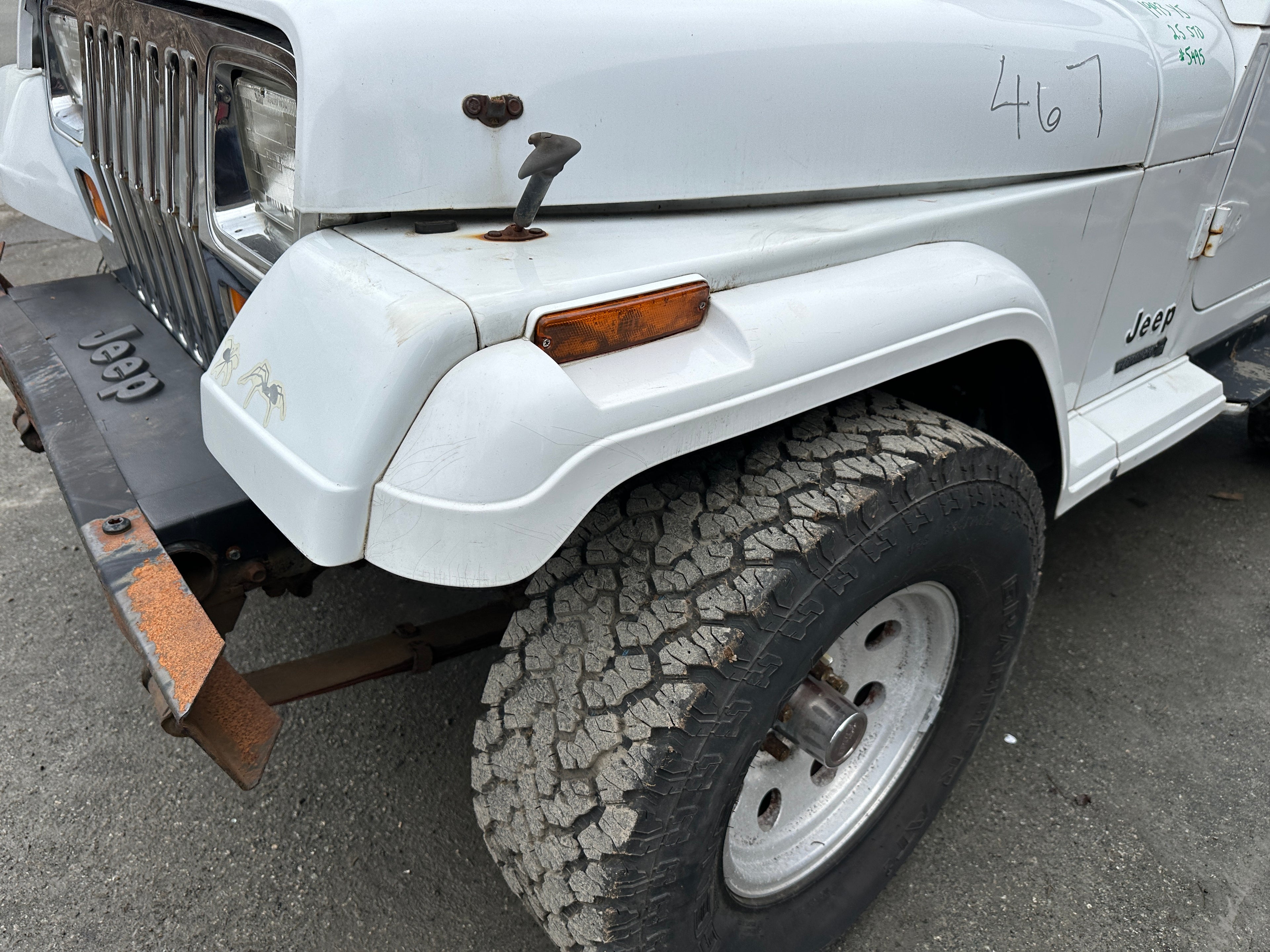 1993 Jeep Wrangler YJ 2.5 – J2509