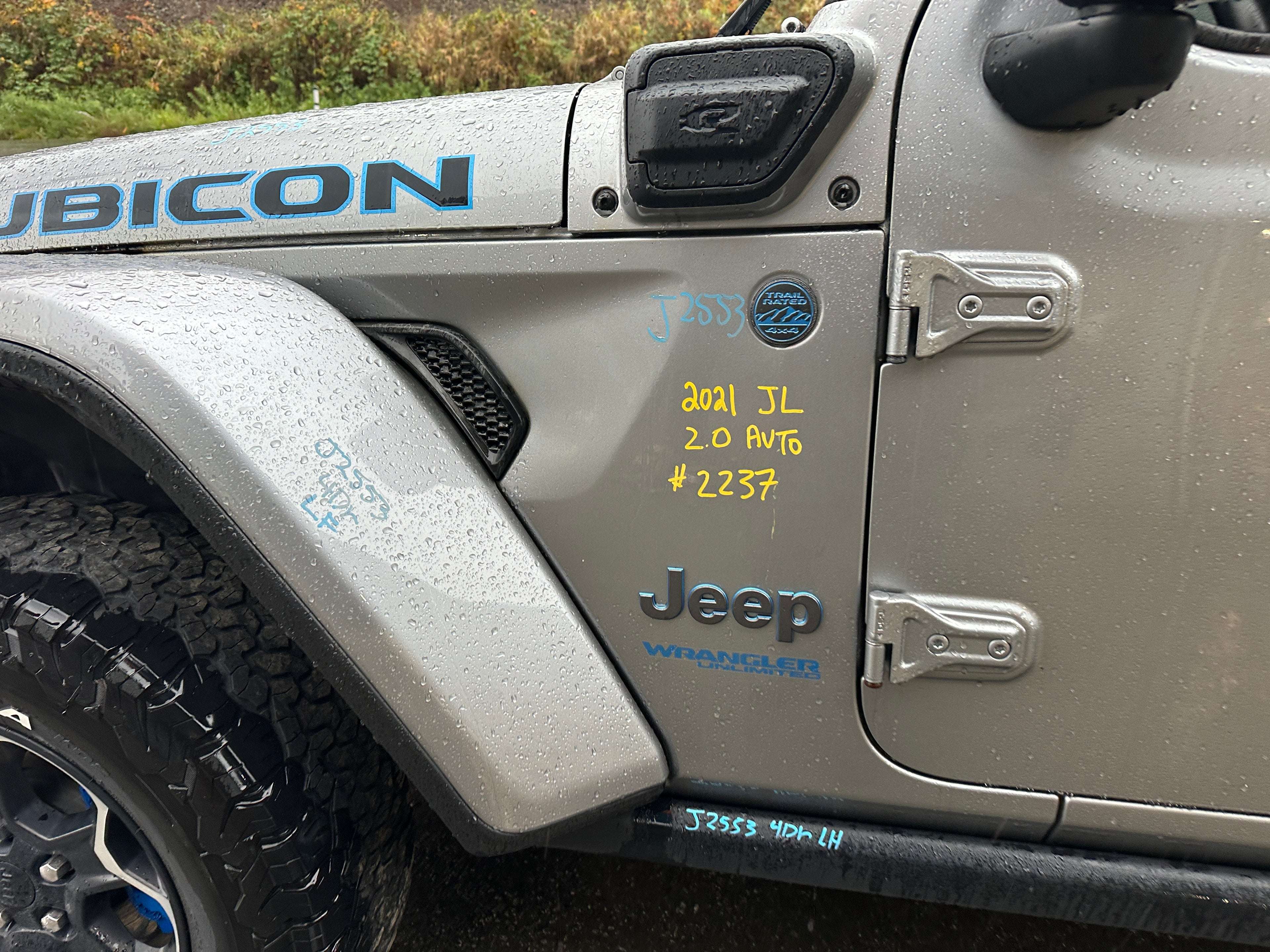 2021 Jeep Wrangler JL Unlimited Rubicon 4xe 2.0 – J2553