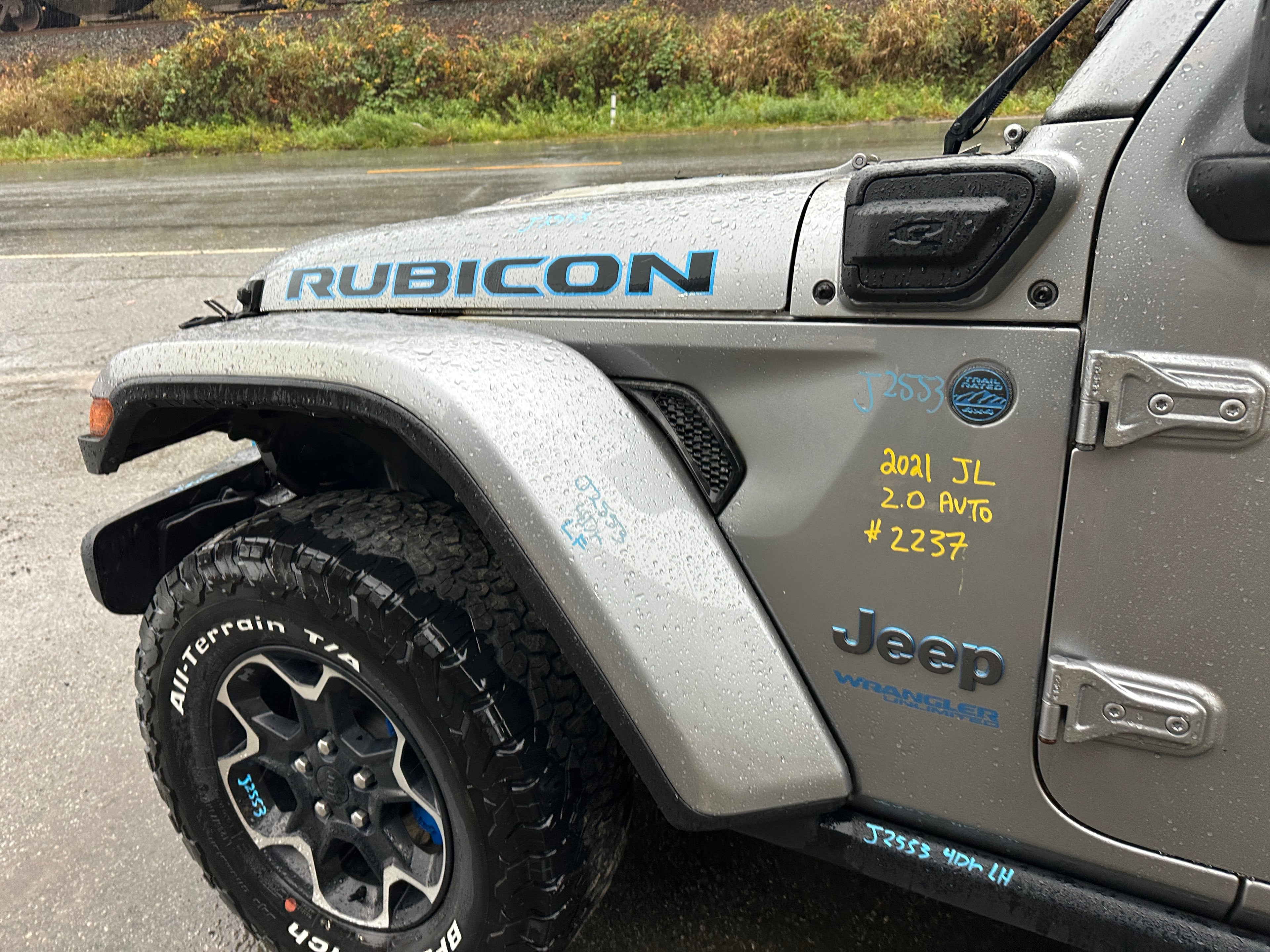 2021 Jeep Wrangler JL Unlimited Rubicon 4xe 2.0 – J2553