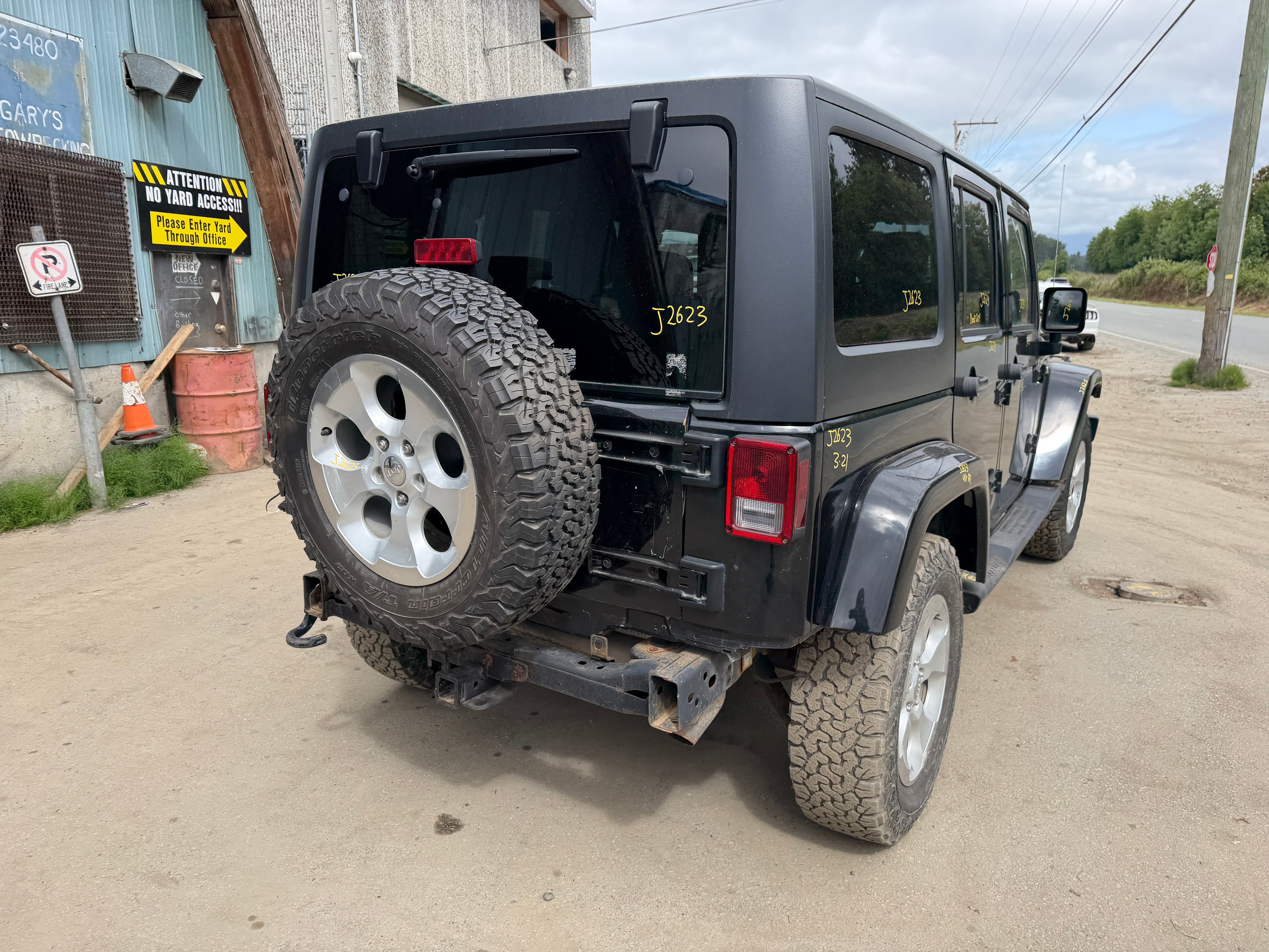 2014 Jeep Wrangler JK Unlimited 3.6 – J2623