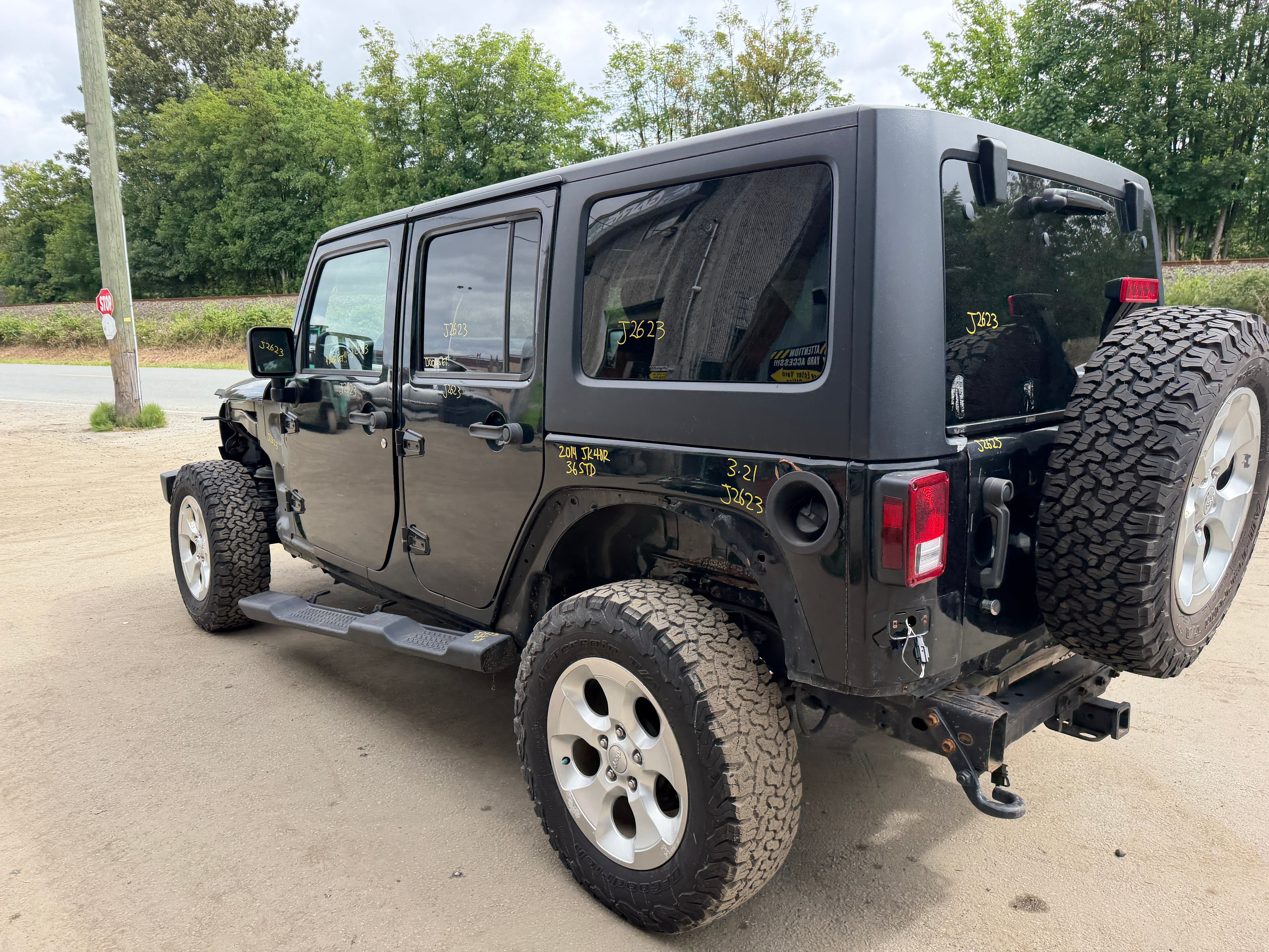 2014 Jeep Wrangler JK Unlimited 3.6 – J2623