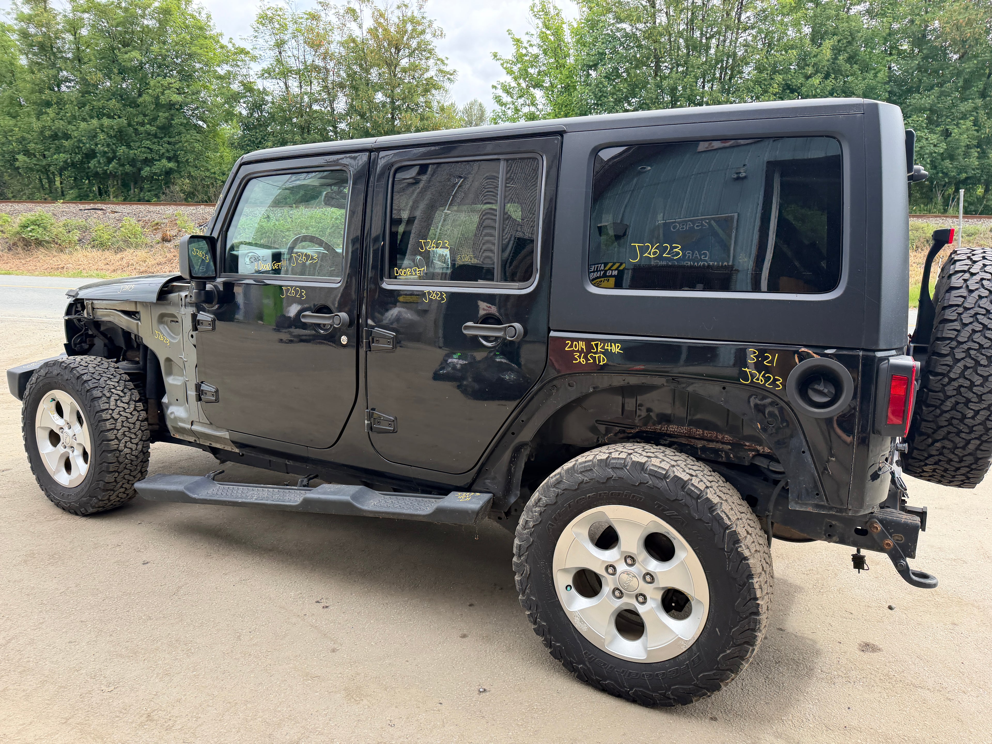2014 Jeep Wrangler JK Unlimited 3.6 – J2623