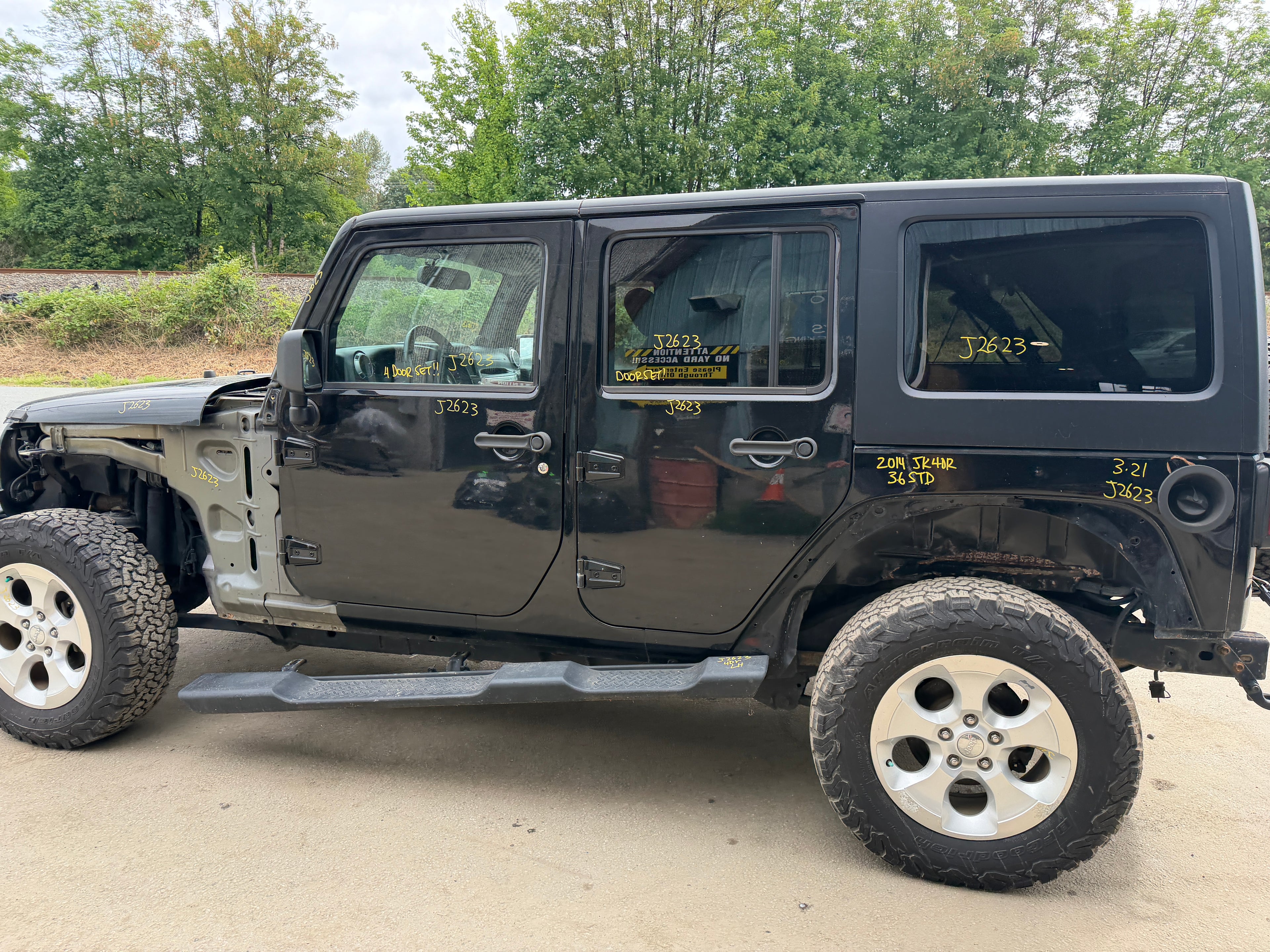 2014 Jeep Wrangler JK Unlimited 3.6 – J2623