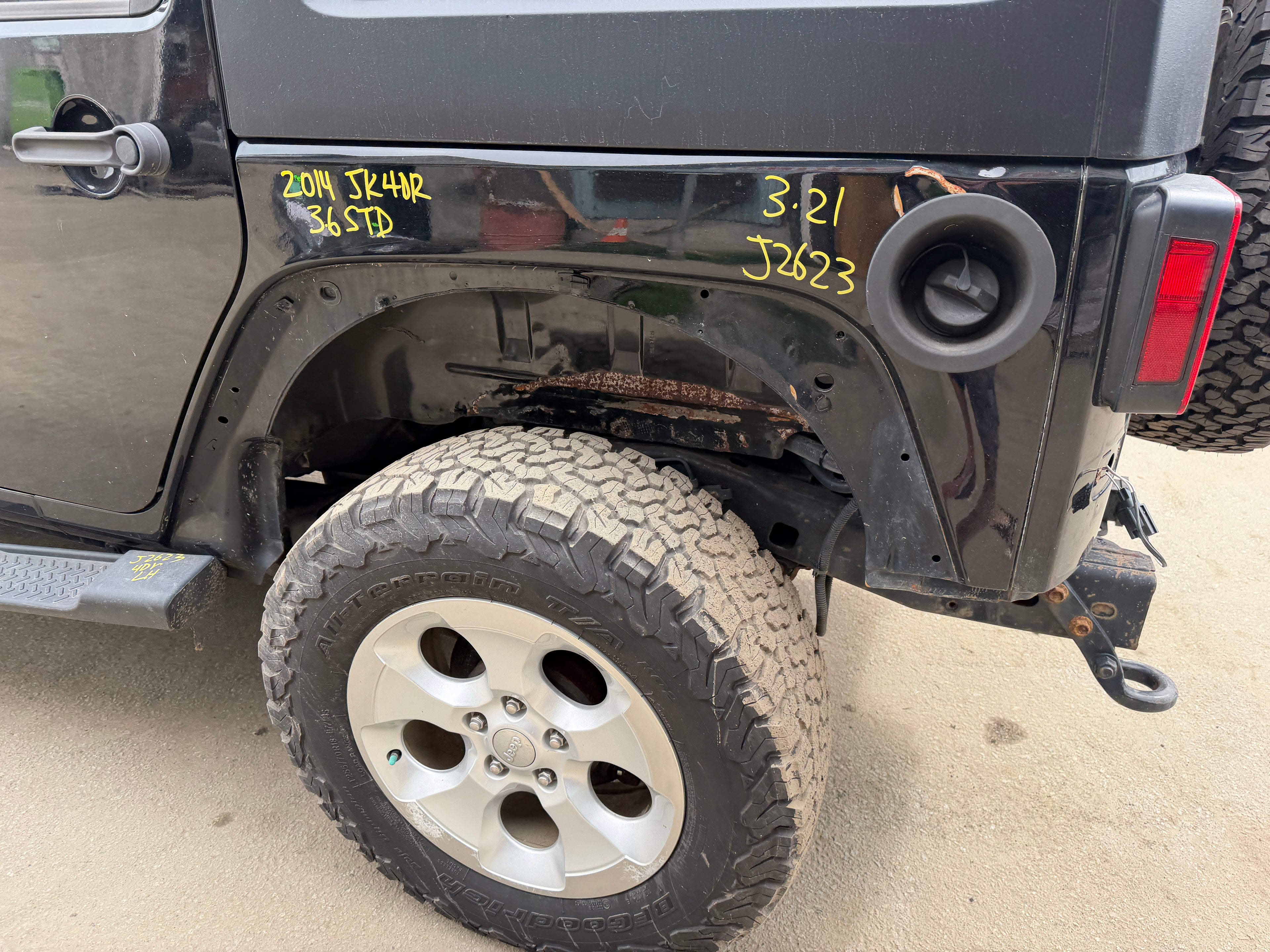 2014 Jeep Wrangler JK Unlimited 3.6 – J2623