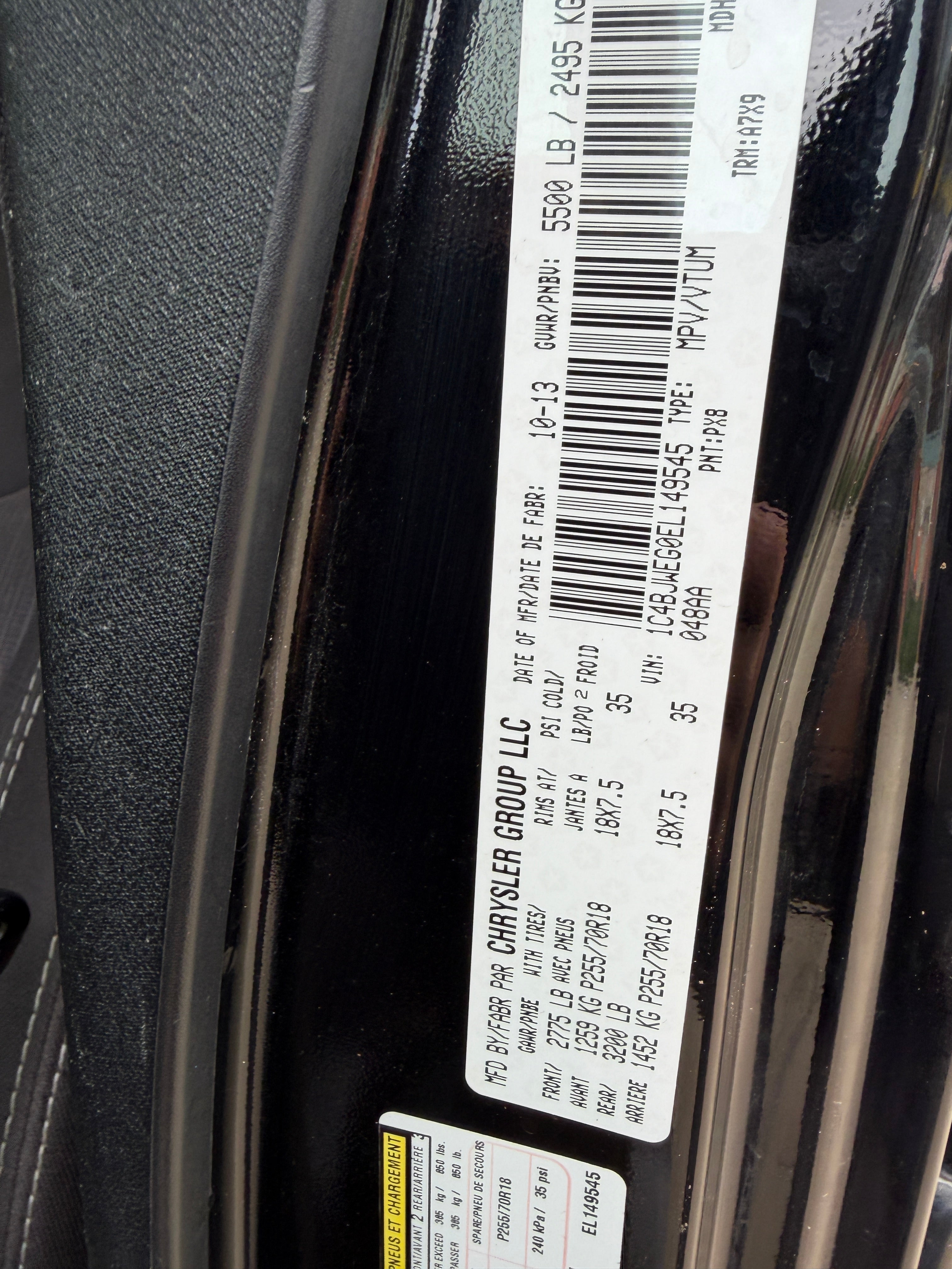 2014 Jeep Wrangler JK Unlimited 3.6 – J2623