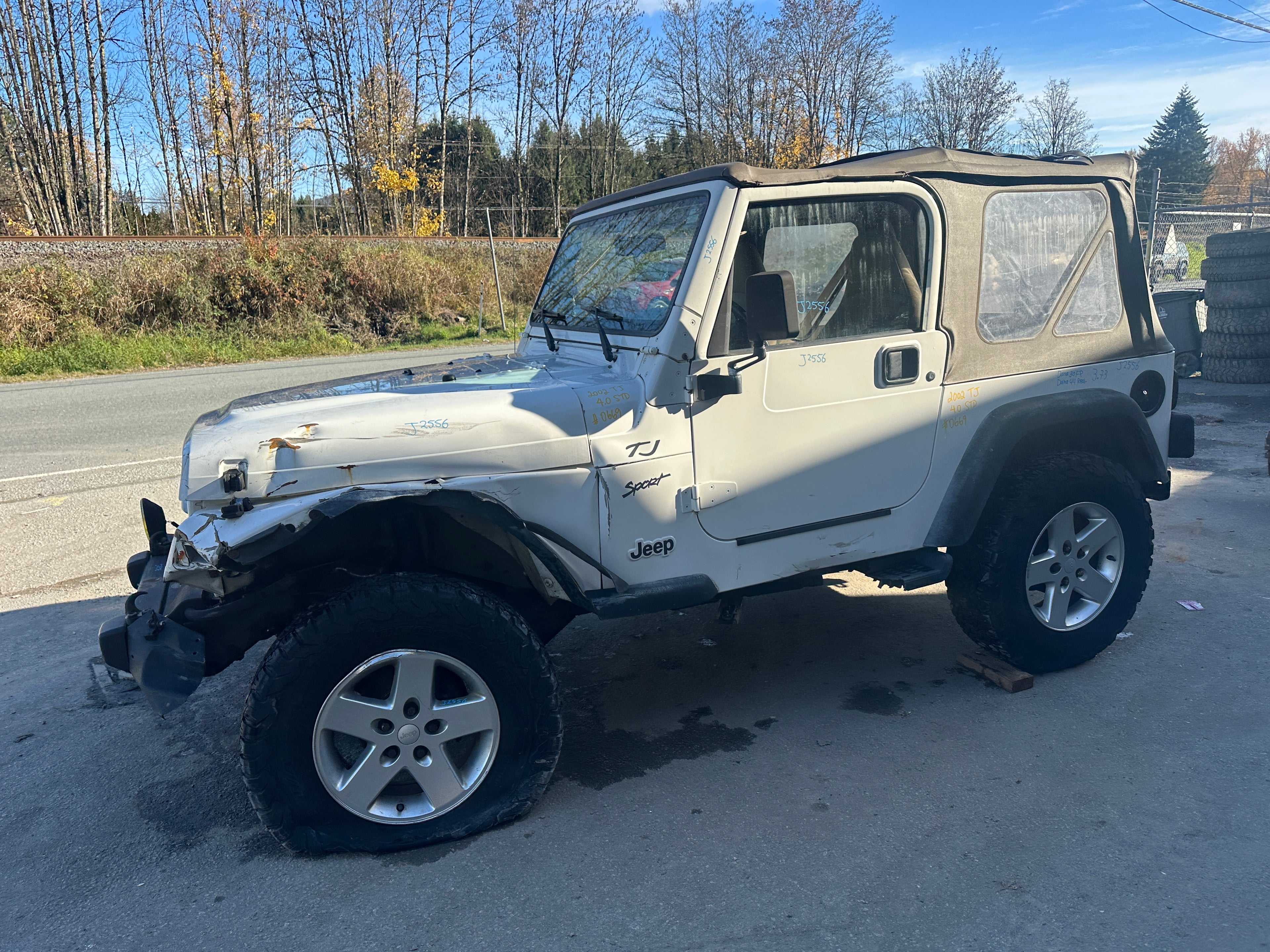 2002 Jeep Wrangler TJ – J2556