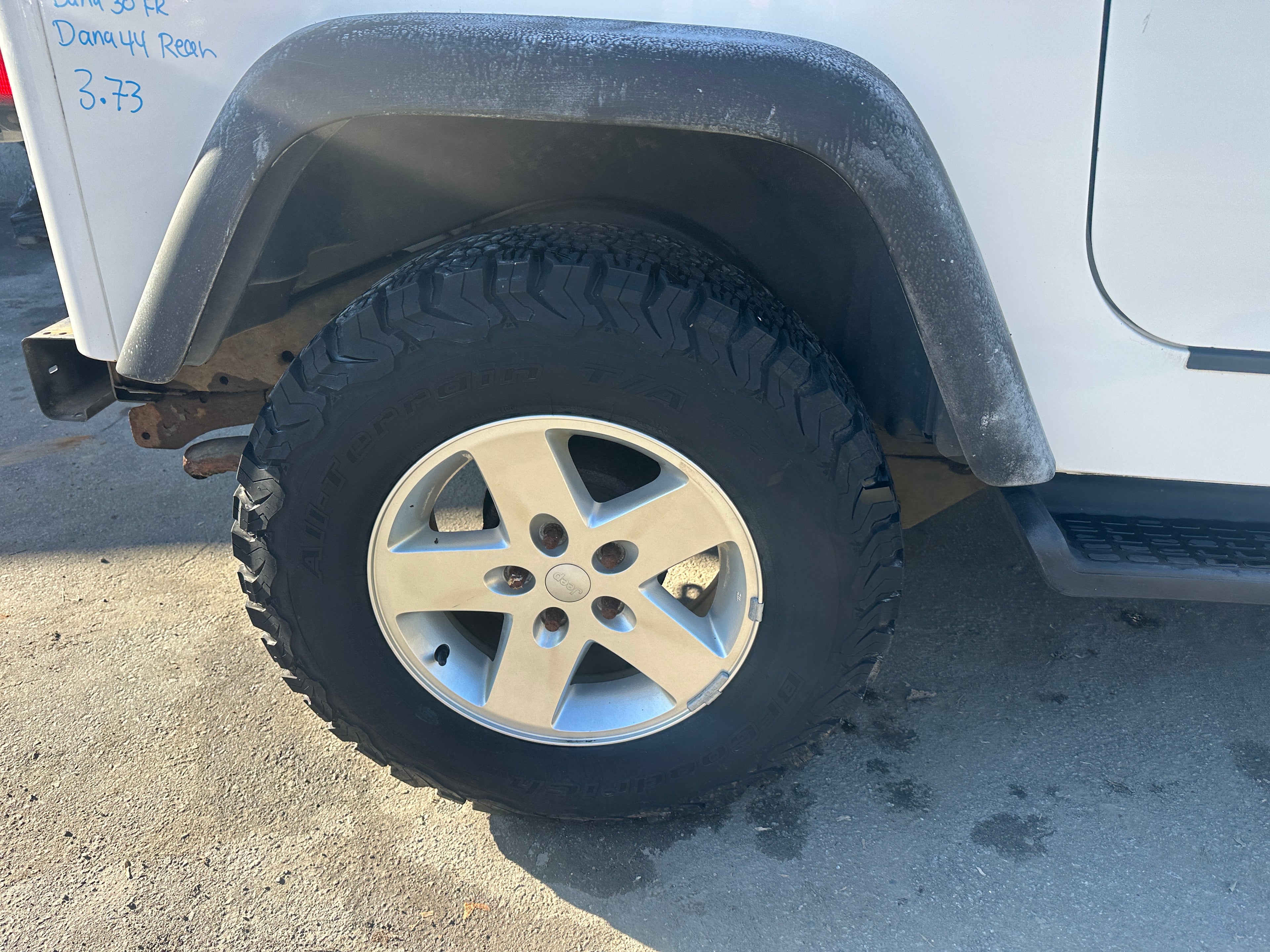 2002 Jeep Wrangler TJ – J2556