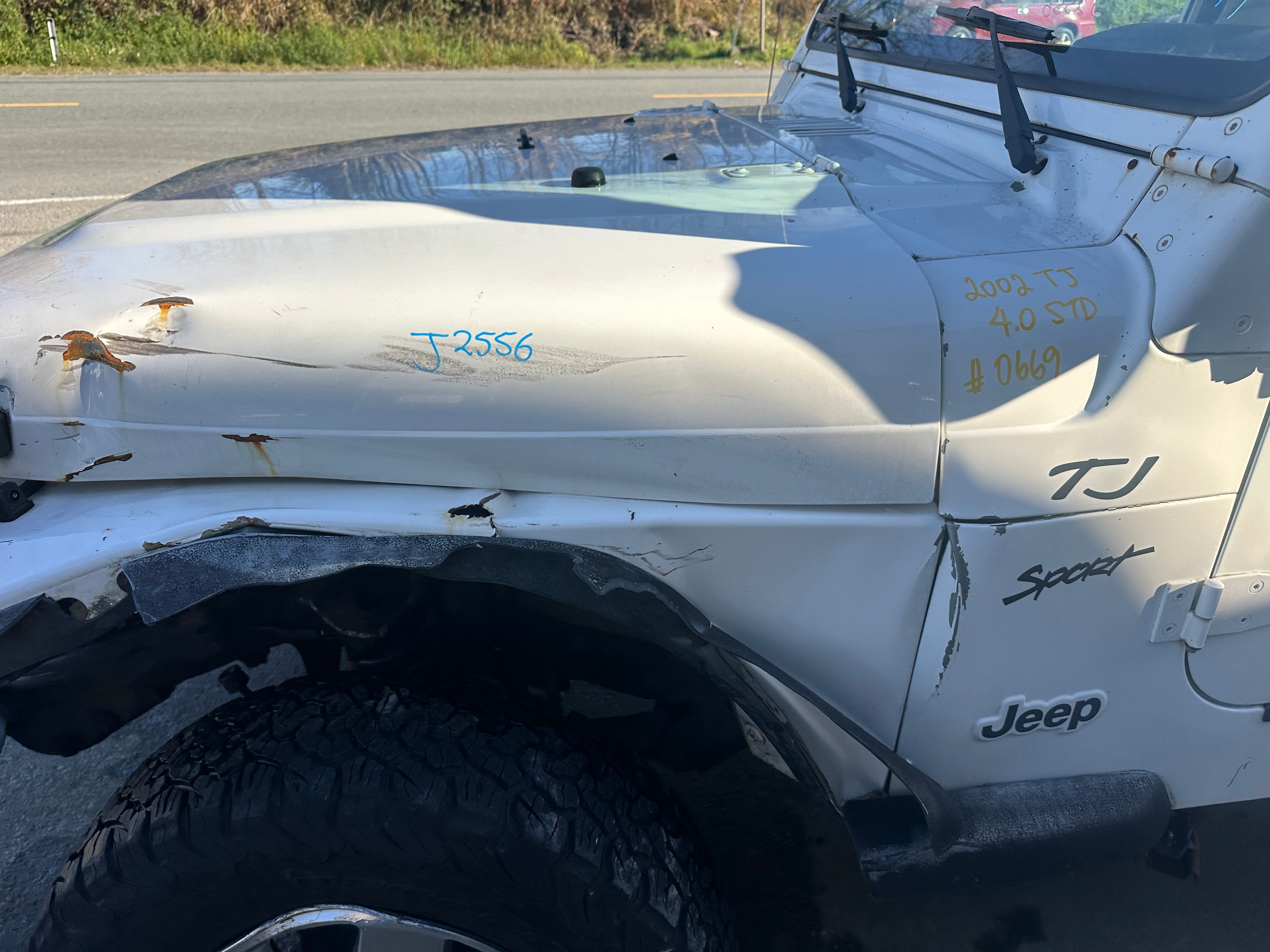 2002 Jeep Wrangler TJ – J2556