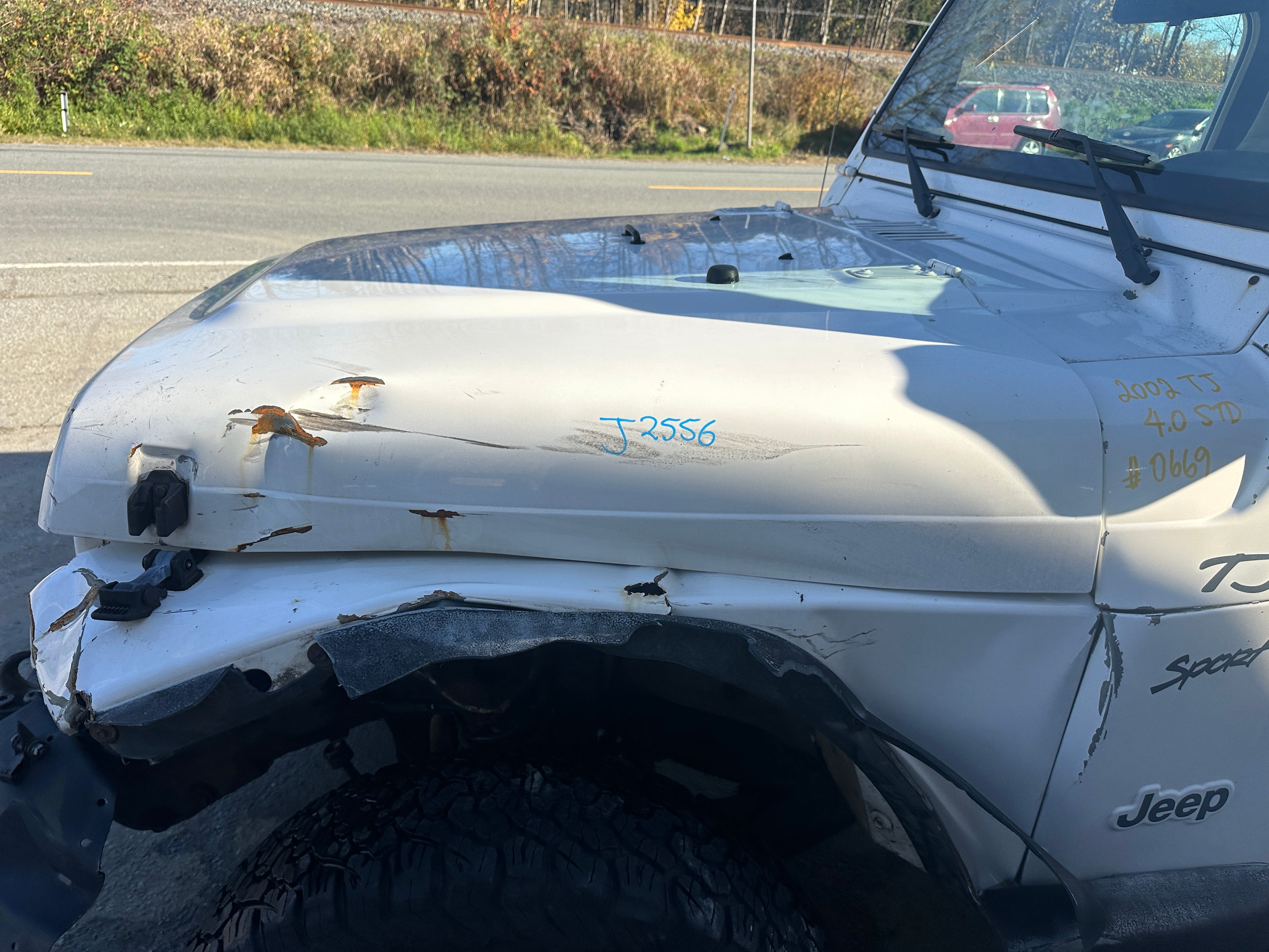 2002 Jeep Wrangler TJ – J2556