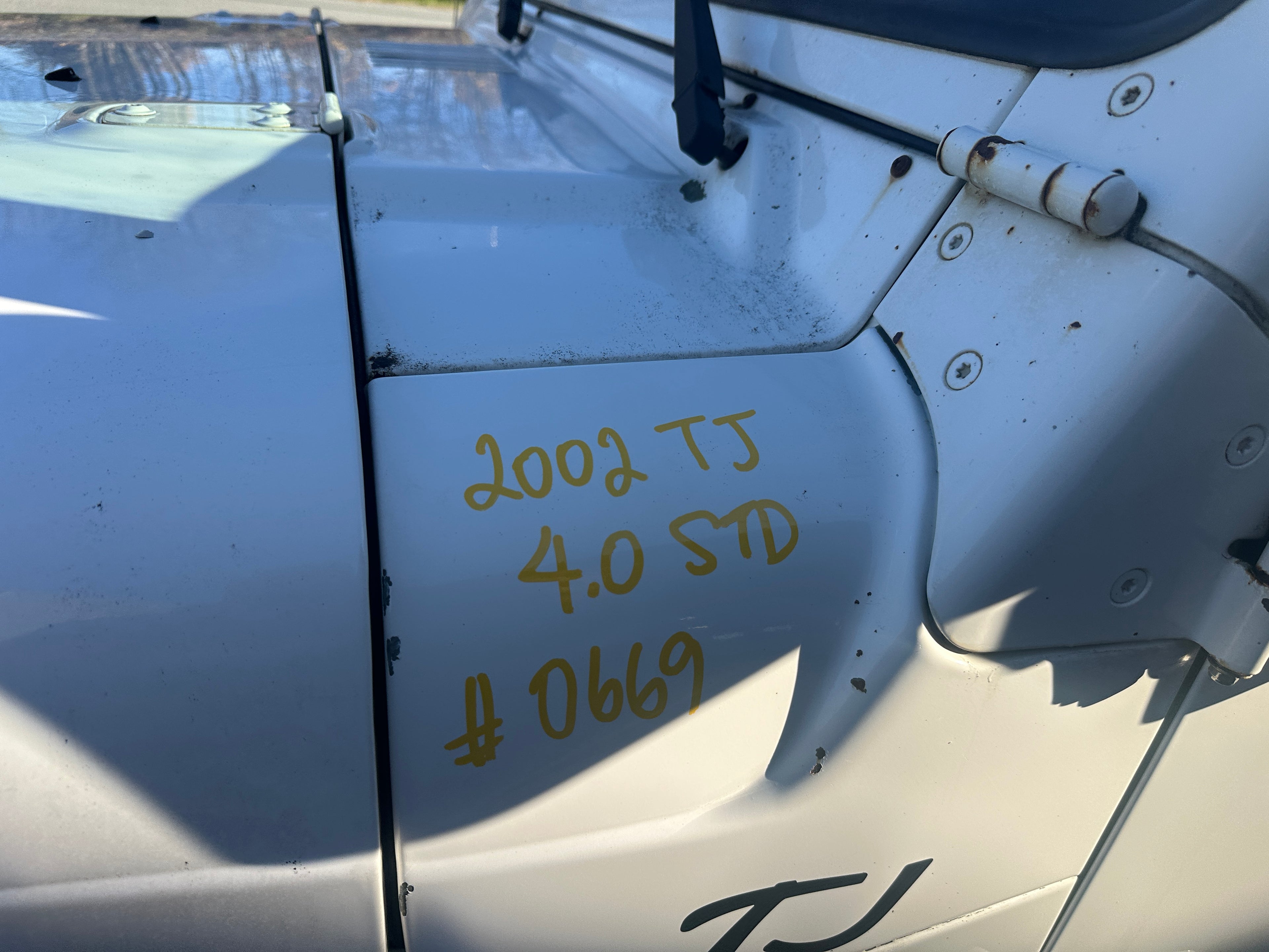 2002 Jeep Wrangler TJ – J2556