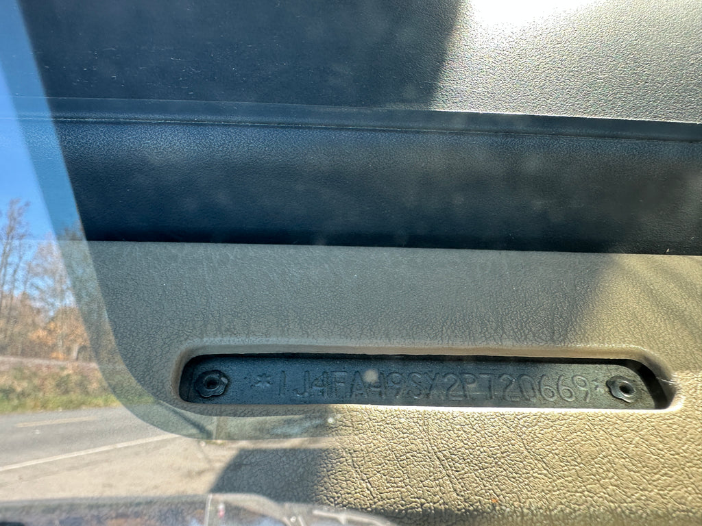 2002 Jeep Wrangler TJ – J2556