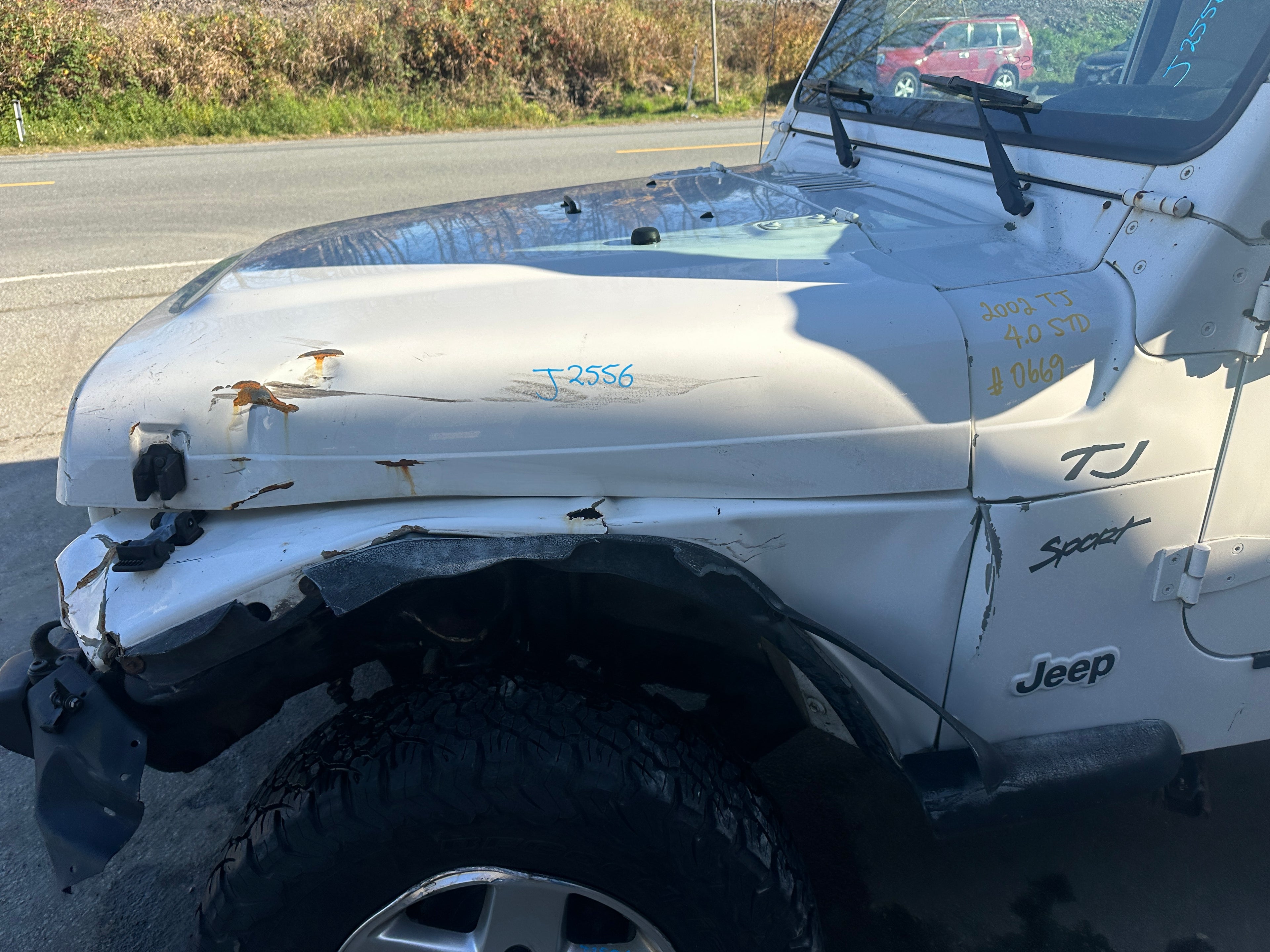 2002 Jeep Wrangler TJ – J2556