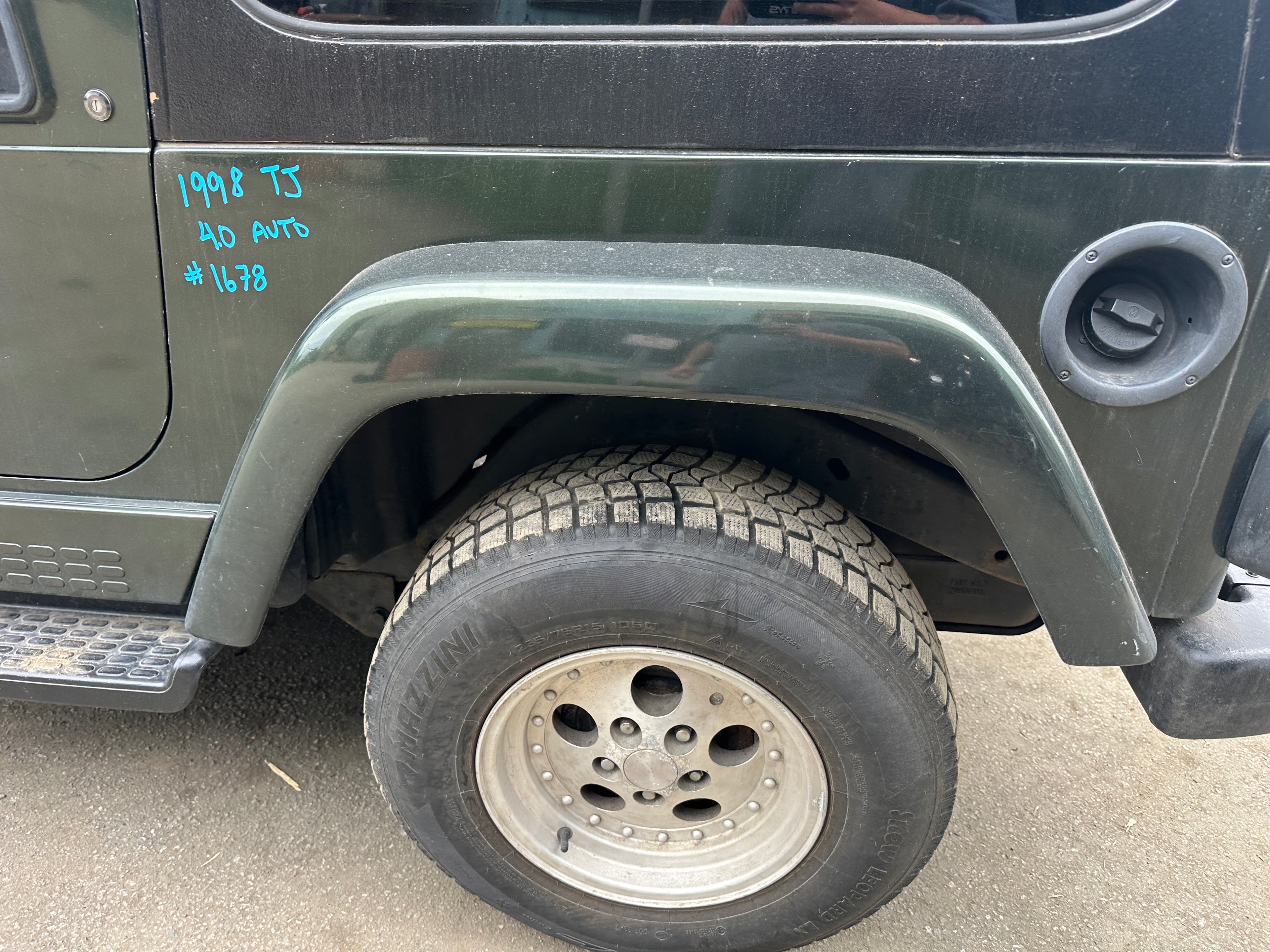 1998 Jeep Wrangler TJ 4.0 – J2531
