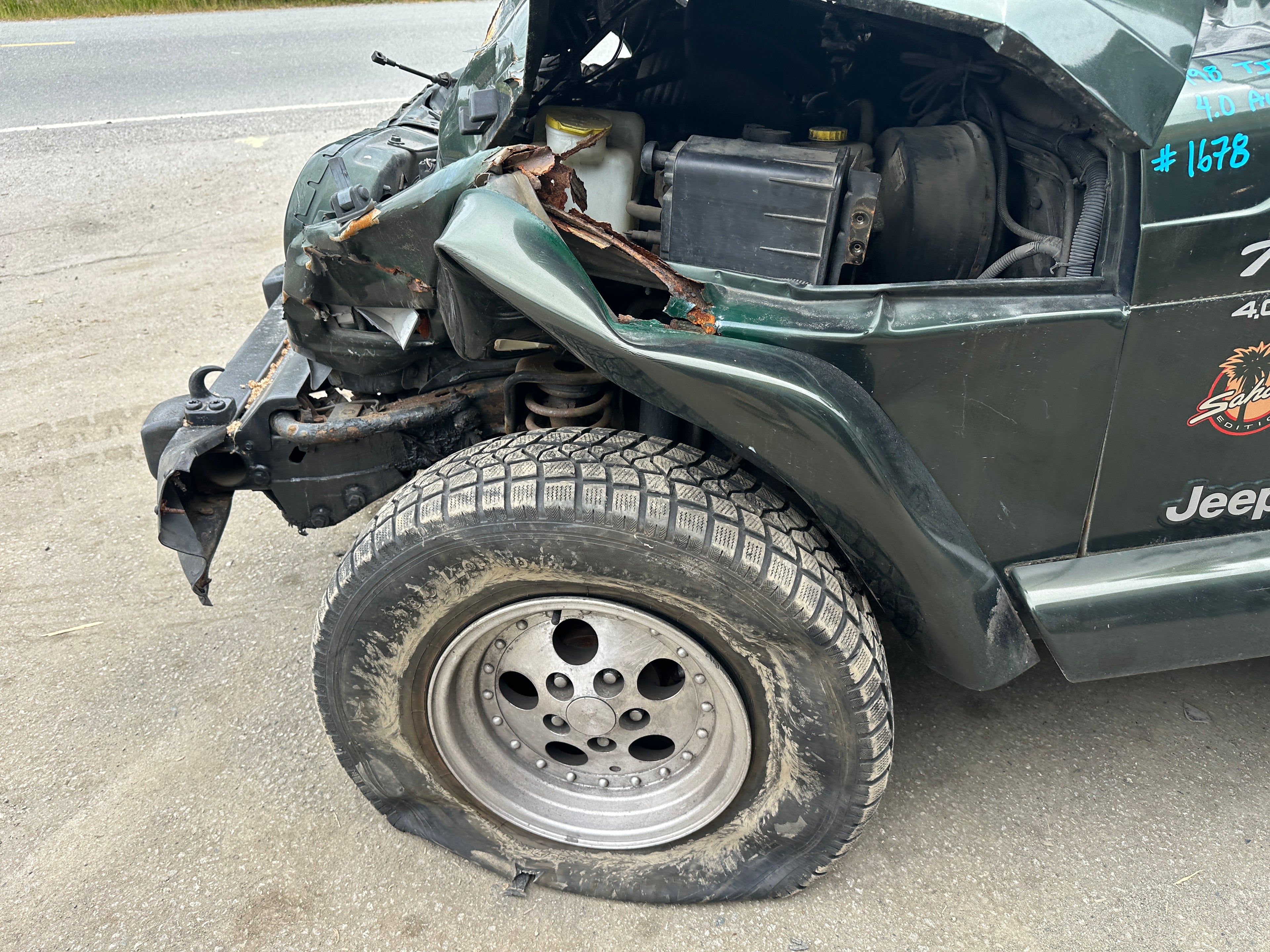 1998 Jeep Wrangler TJ 4.0 – J2531