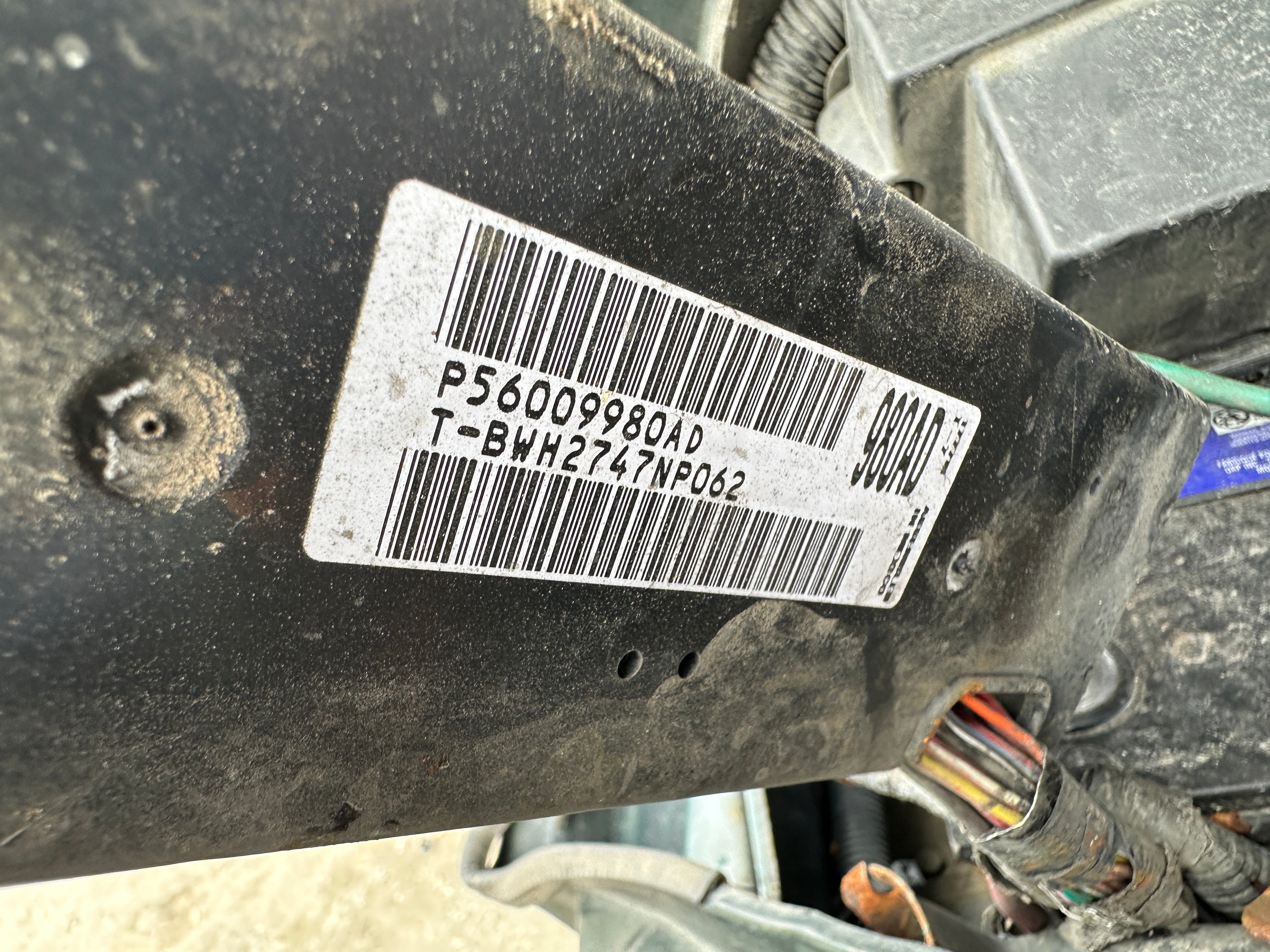 1998 Jeep Wrangler TJ 4.0 – J2531