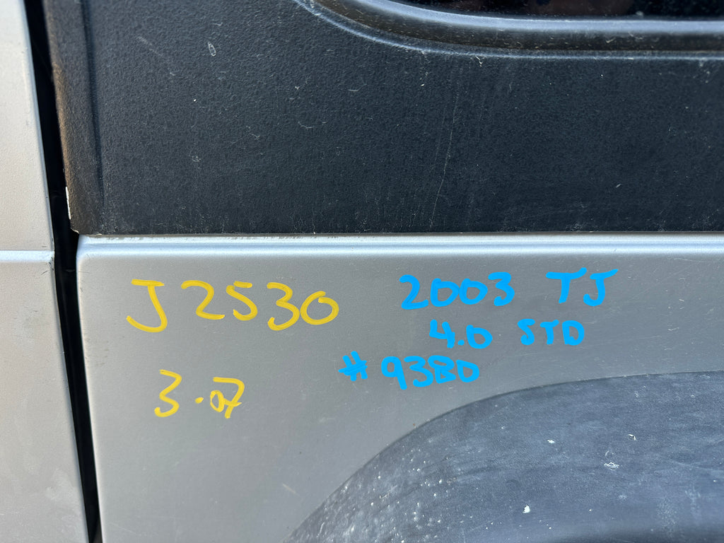 2003 Jeep Wrangler TJ 4.0 – J2530