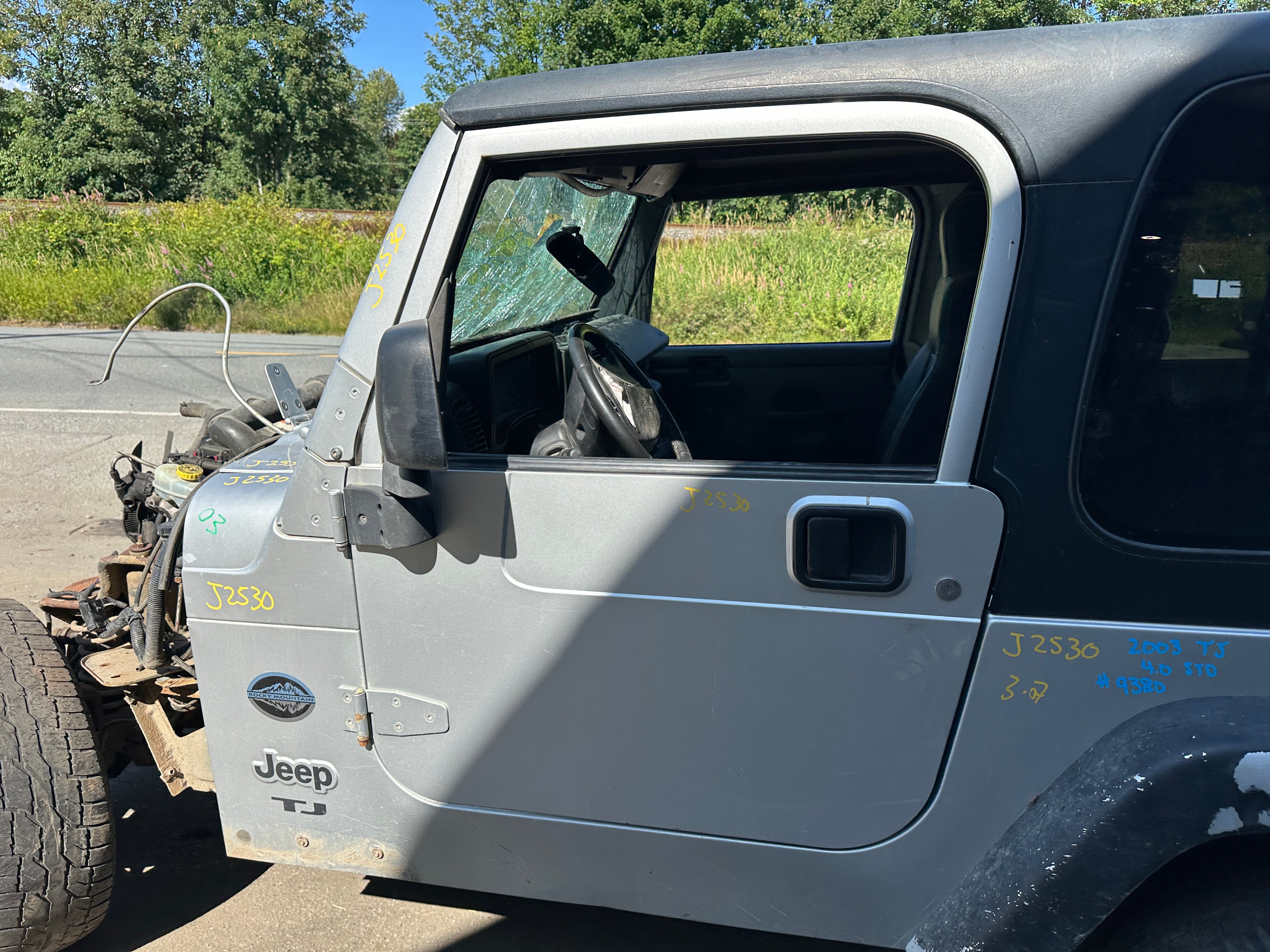 2003 Jeep Wrangler TJ 4.0 – J2530