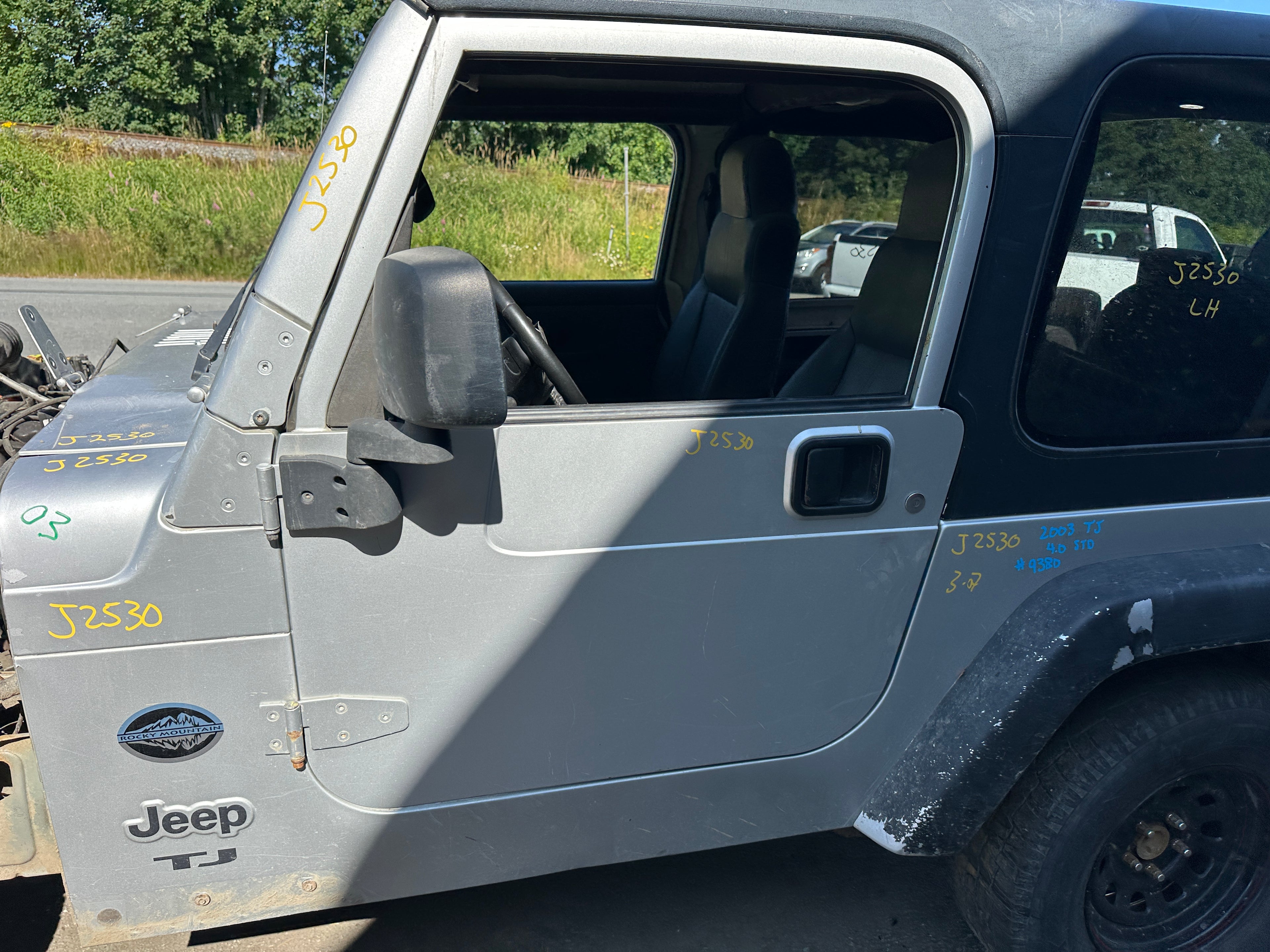 2003 Jeep Wrangler TJ 4.0 – J2530