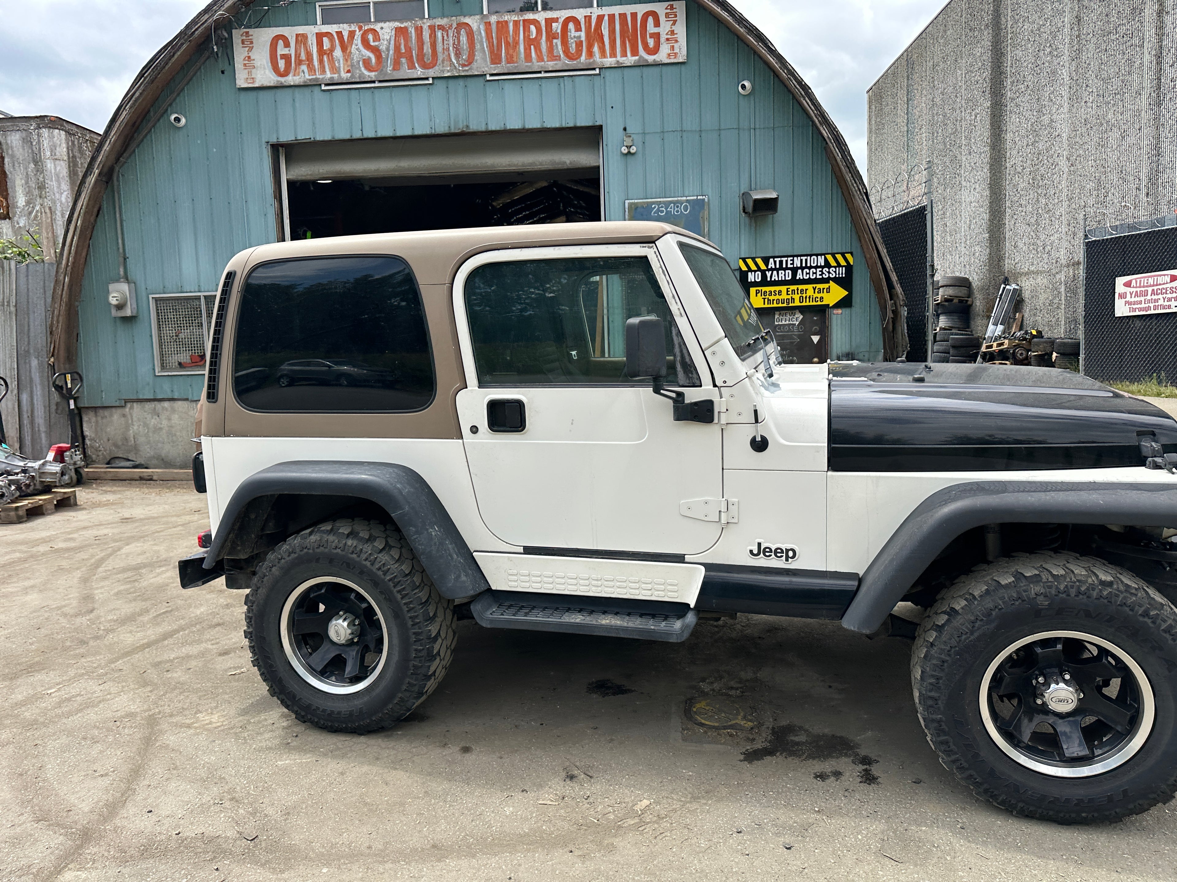 2002 Jeep Wrangler TJ RHD 4.0 – J2532
