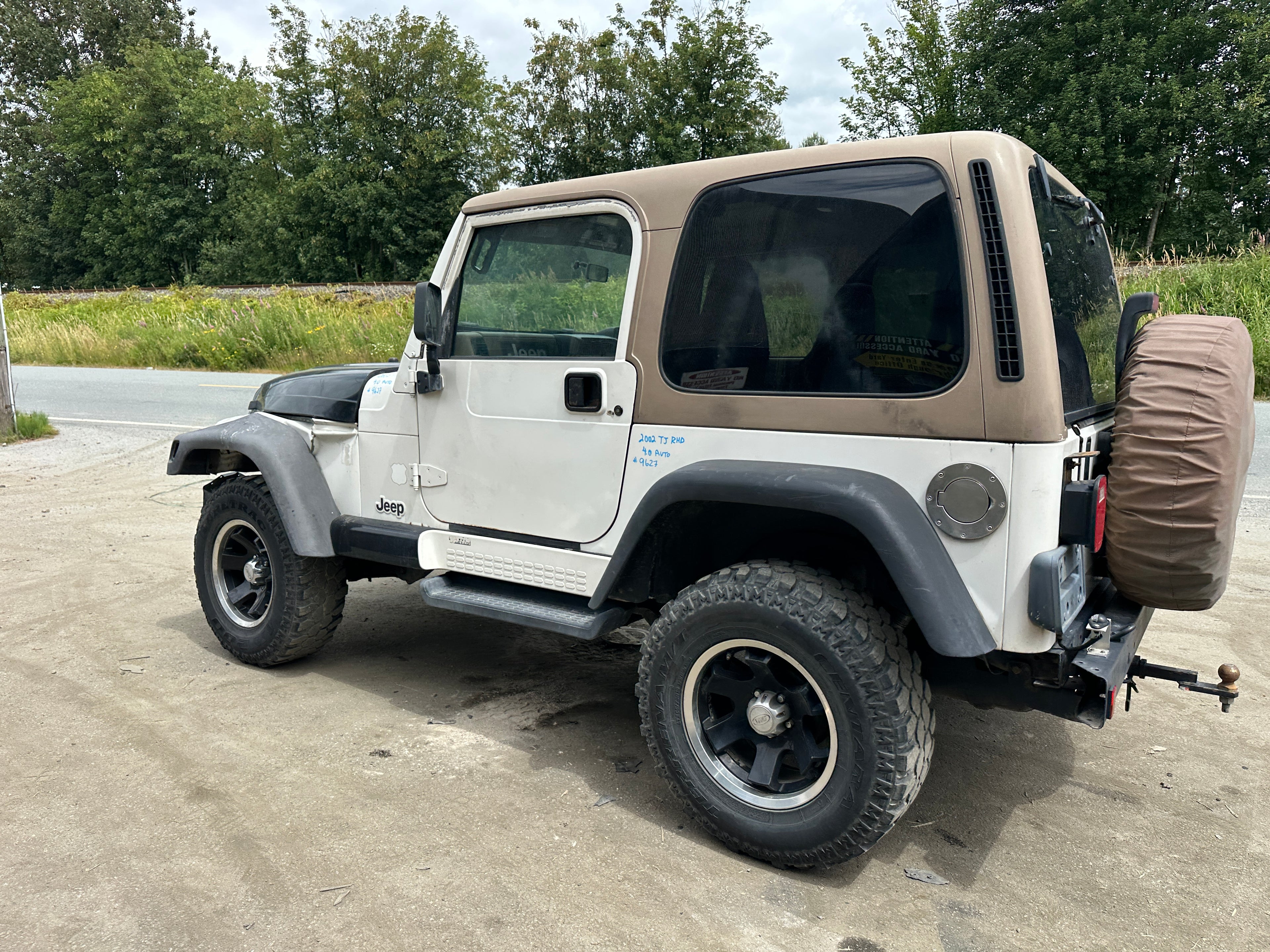 2002 Jeep Wrangler TJ RHD 4.0 – J2532