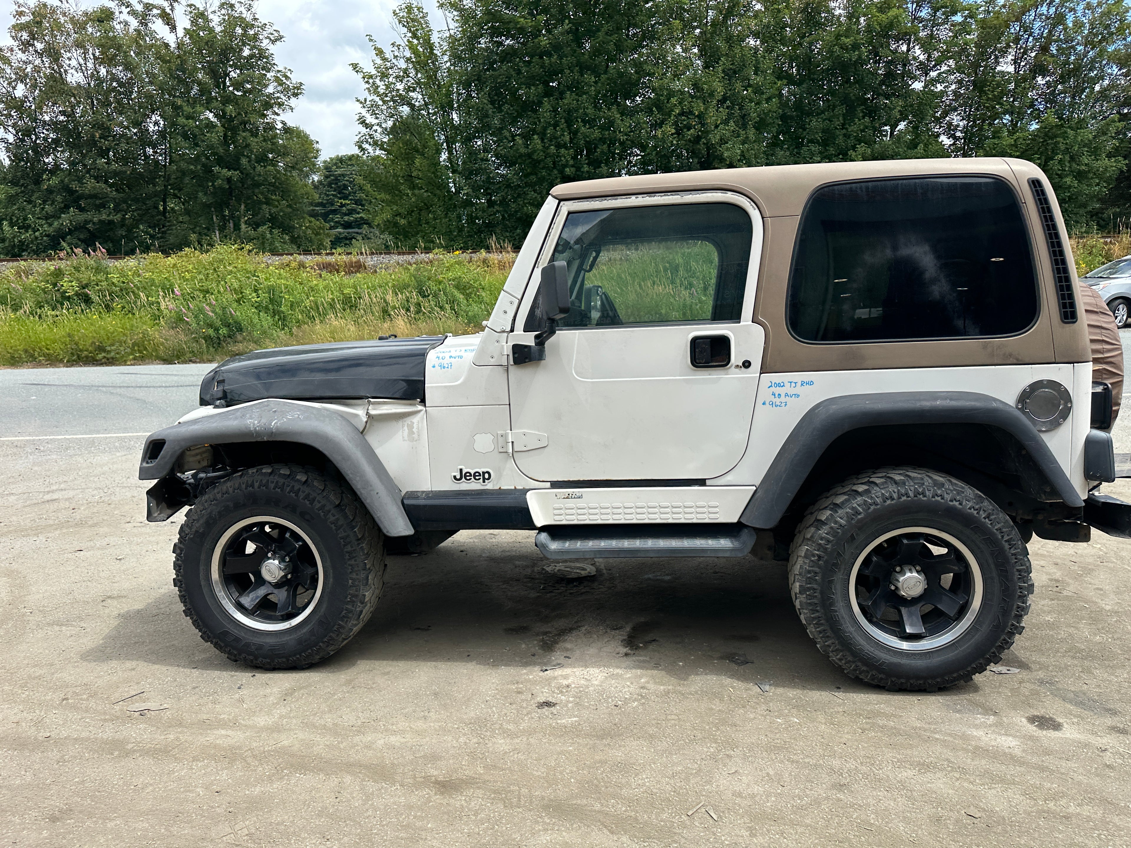 2002 Jeep Wrangler TJ RHD 4.0 – J2532