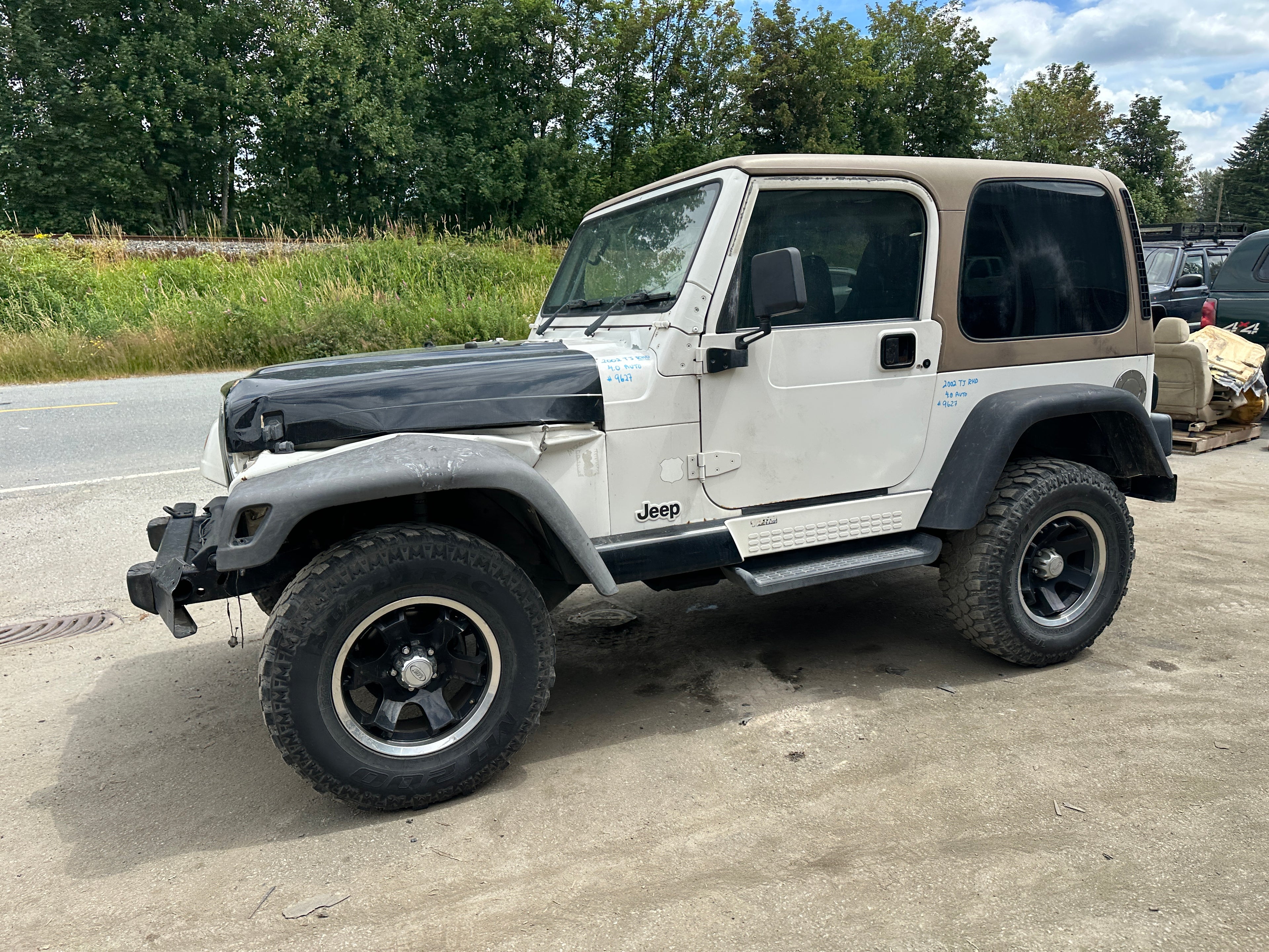 2002 Jeep Wrangler TJ RHD 4.0 – J2532