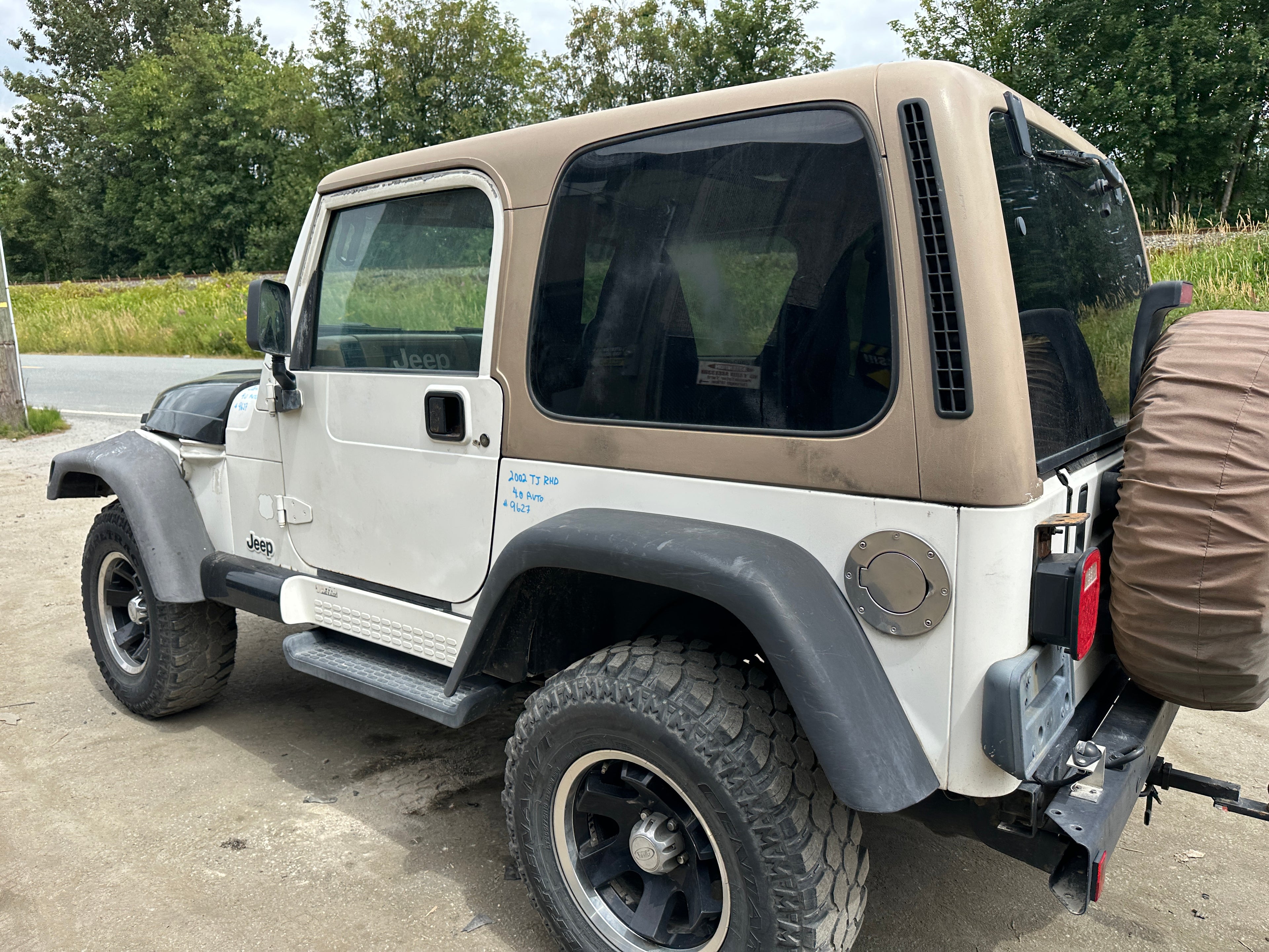 2002 Jeep Wrangler TJ RHD 4.0 – J2532