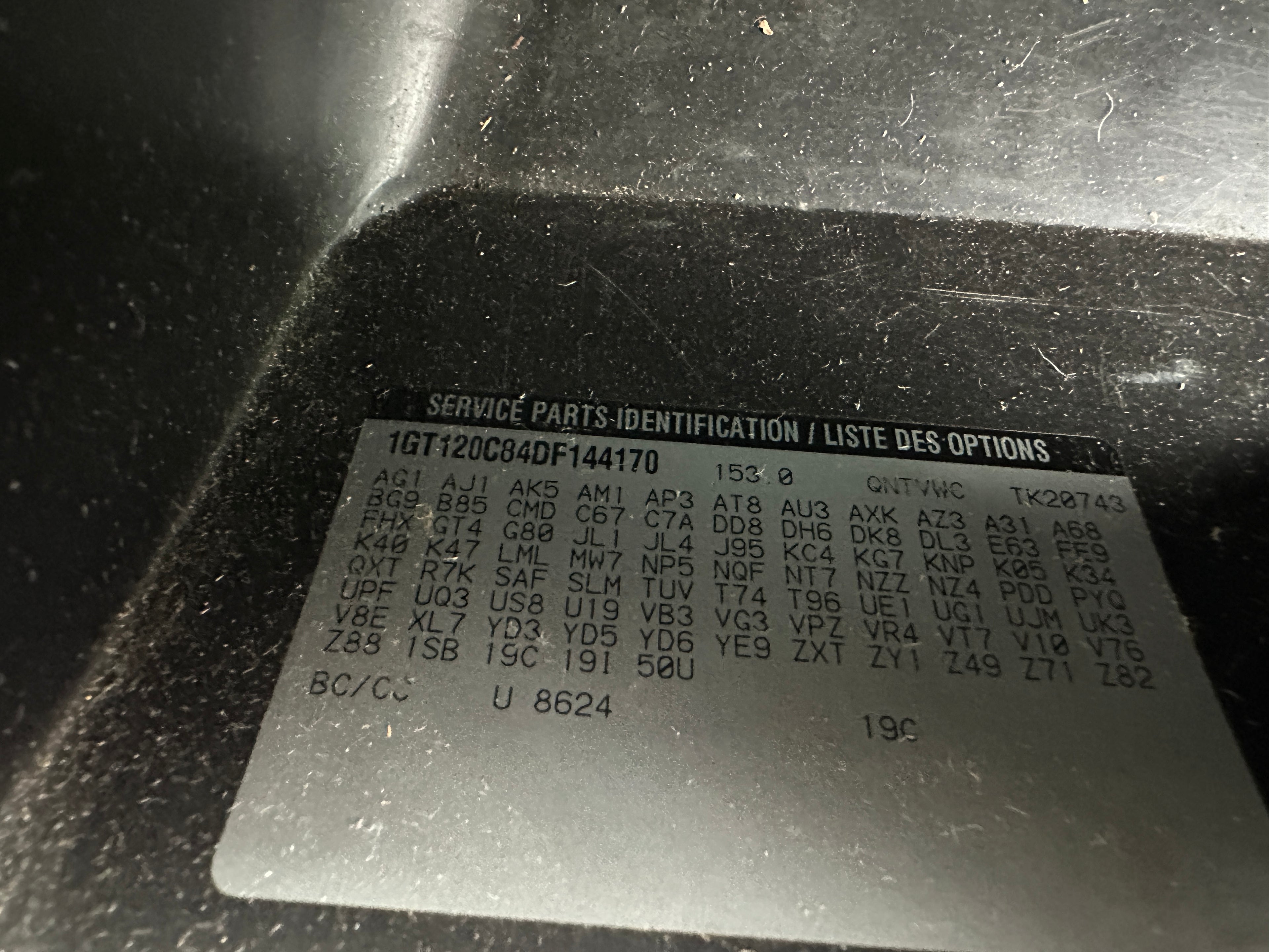 2013 GMC Sierra K2500 SLE 6.6 LML Duramax – G2530