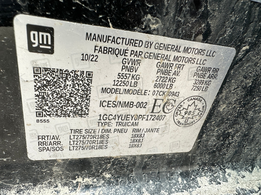 2023 Chevrolet Silverado K3500 LTZ 6.6 L5P Duramax – C2606