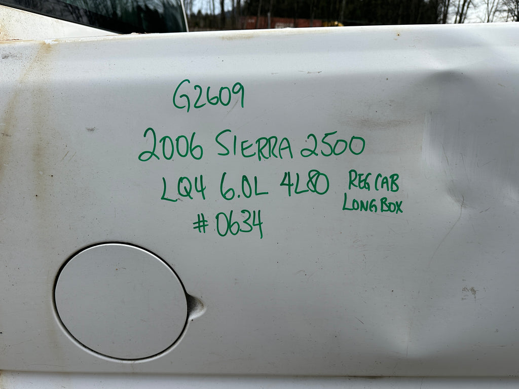 2006 GMC Sierra C2500HD 6.0 – G2609