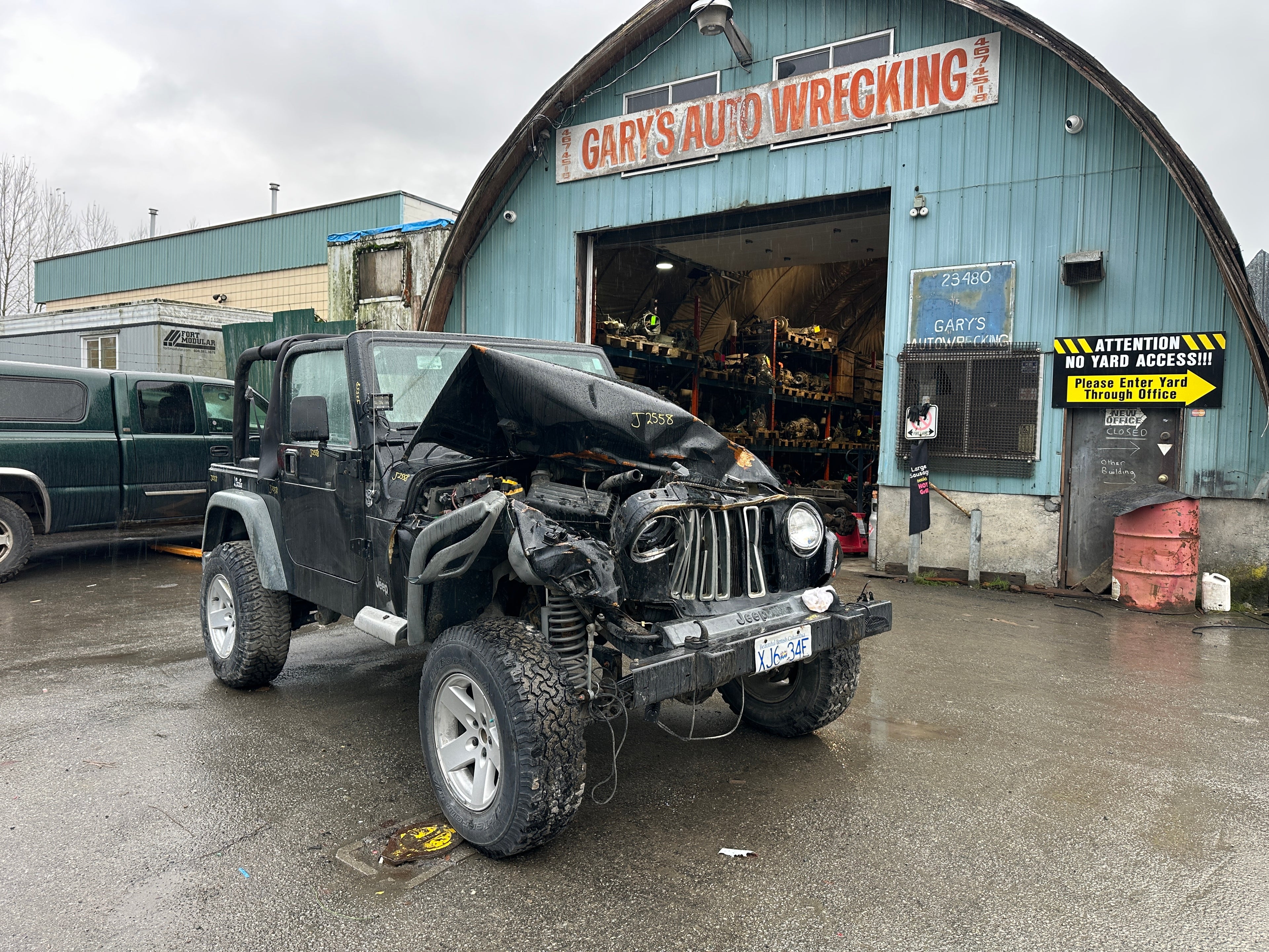 2002 Jeep Wrangler TJ 2.5 – J2558