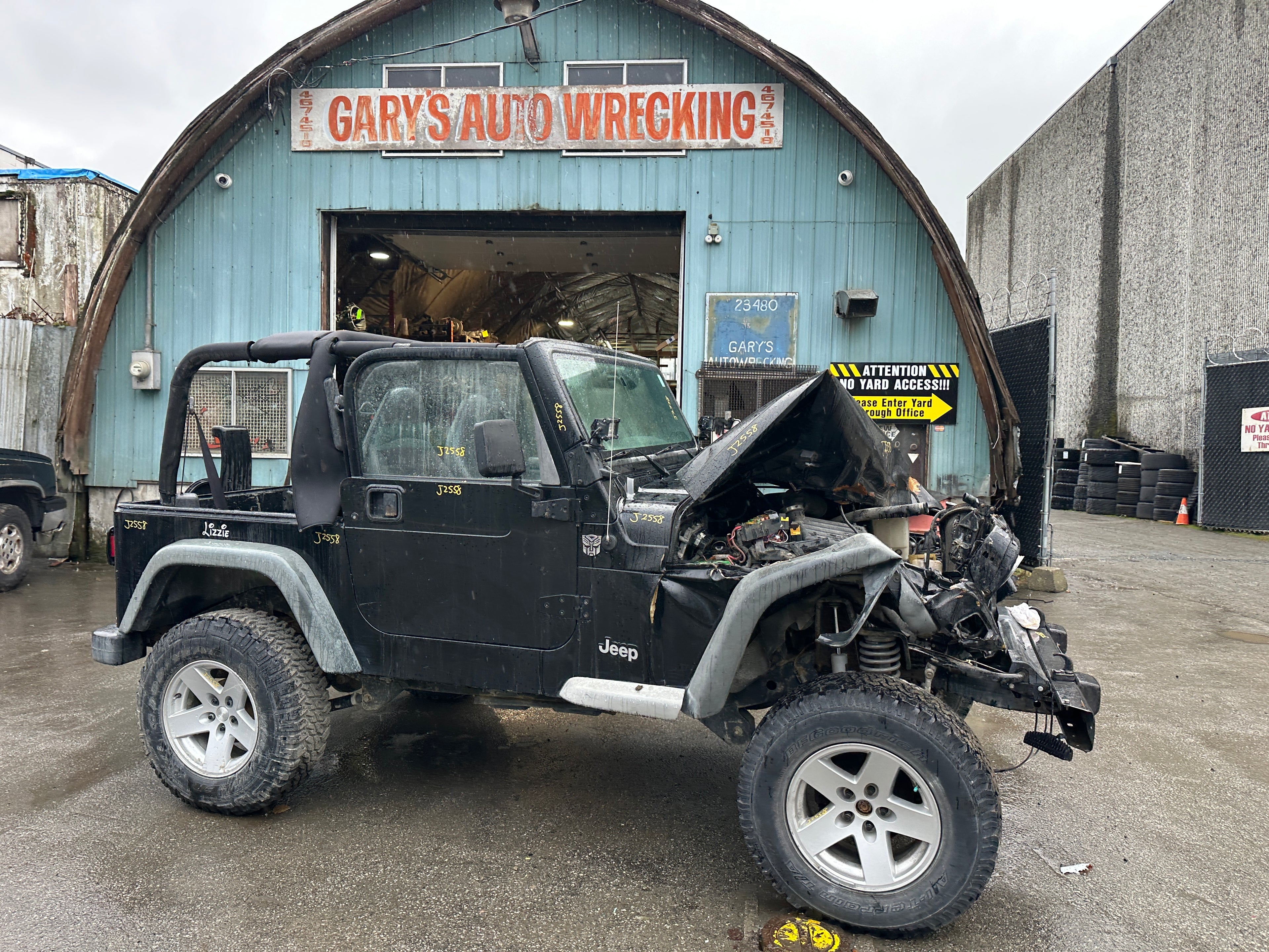 2002 Jeep Wrangler TJ 2.5 – J2558