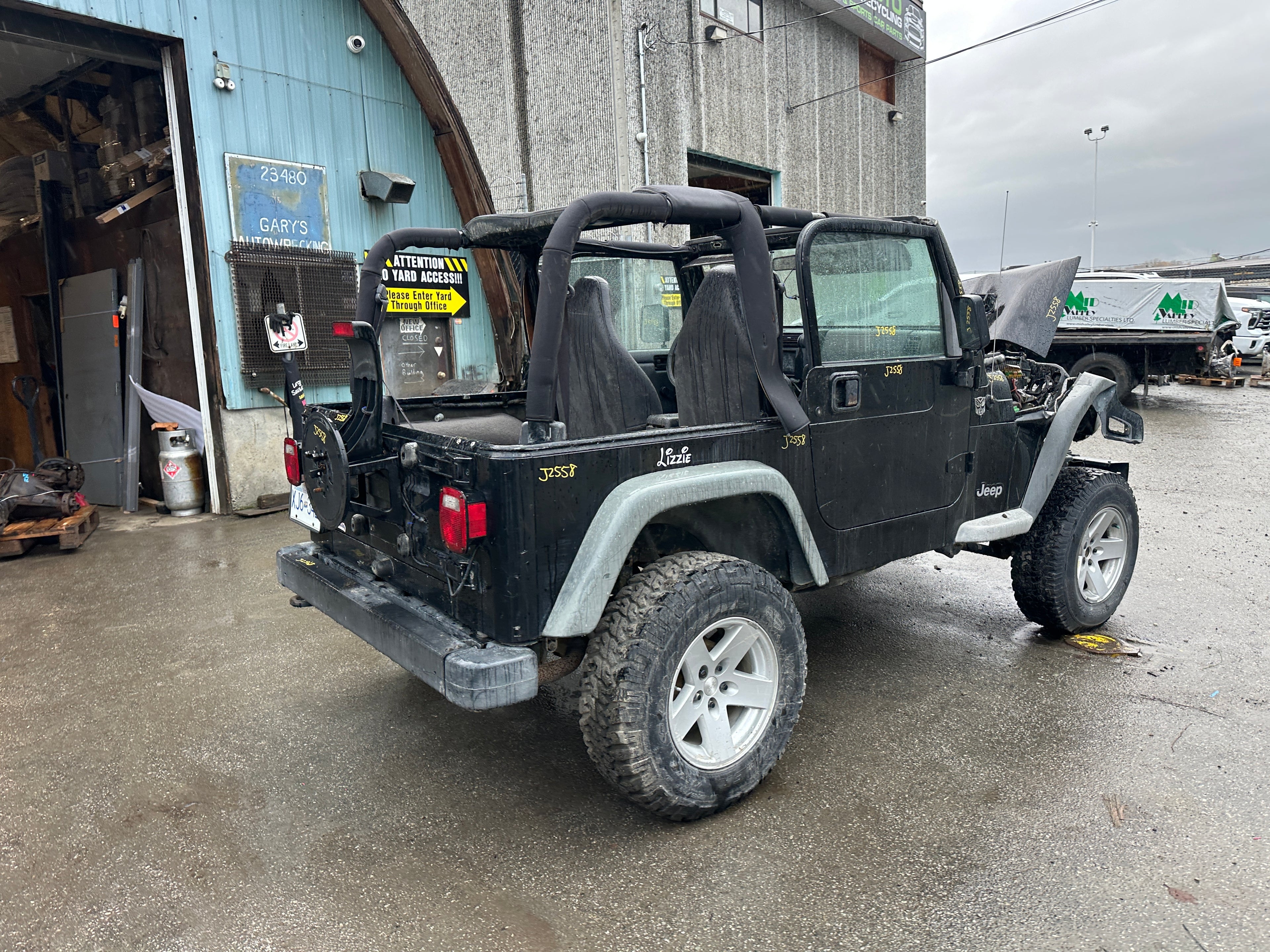 2002 Jeep Wrangler TJ 2.5 – J2558