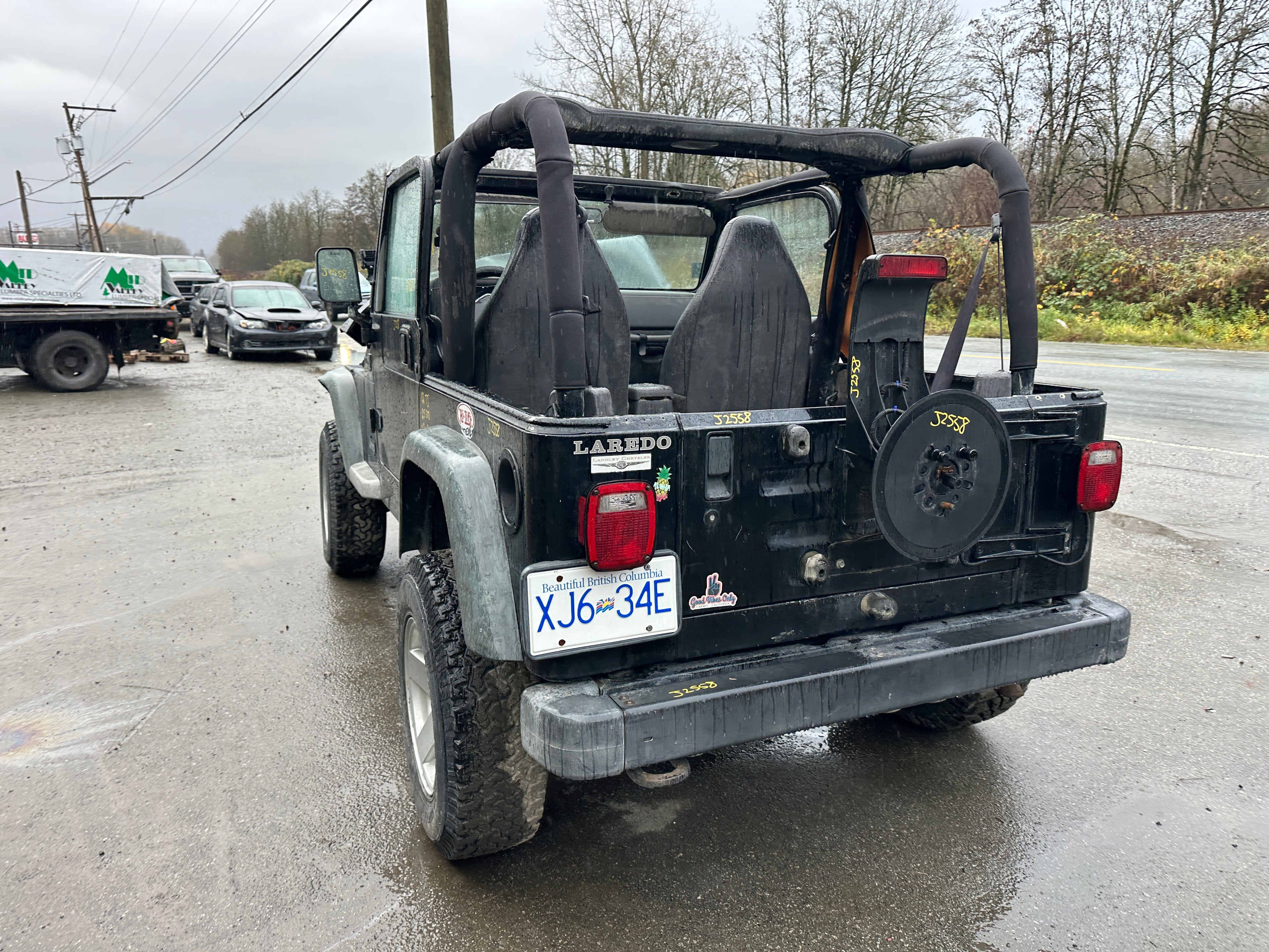 2002 Jeep Wrangler TJ 2.5 – J2558