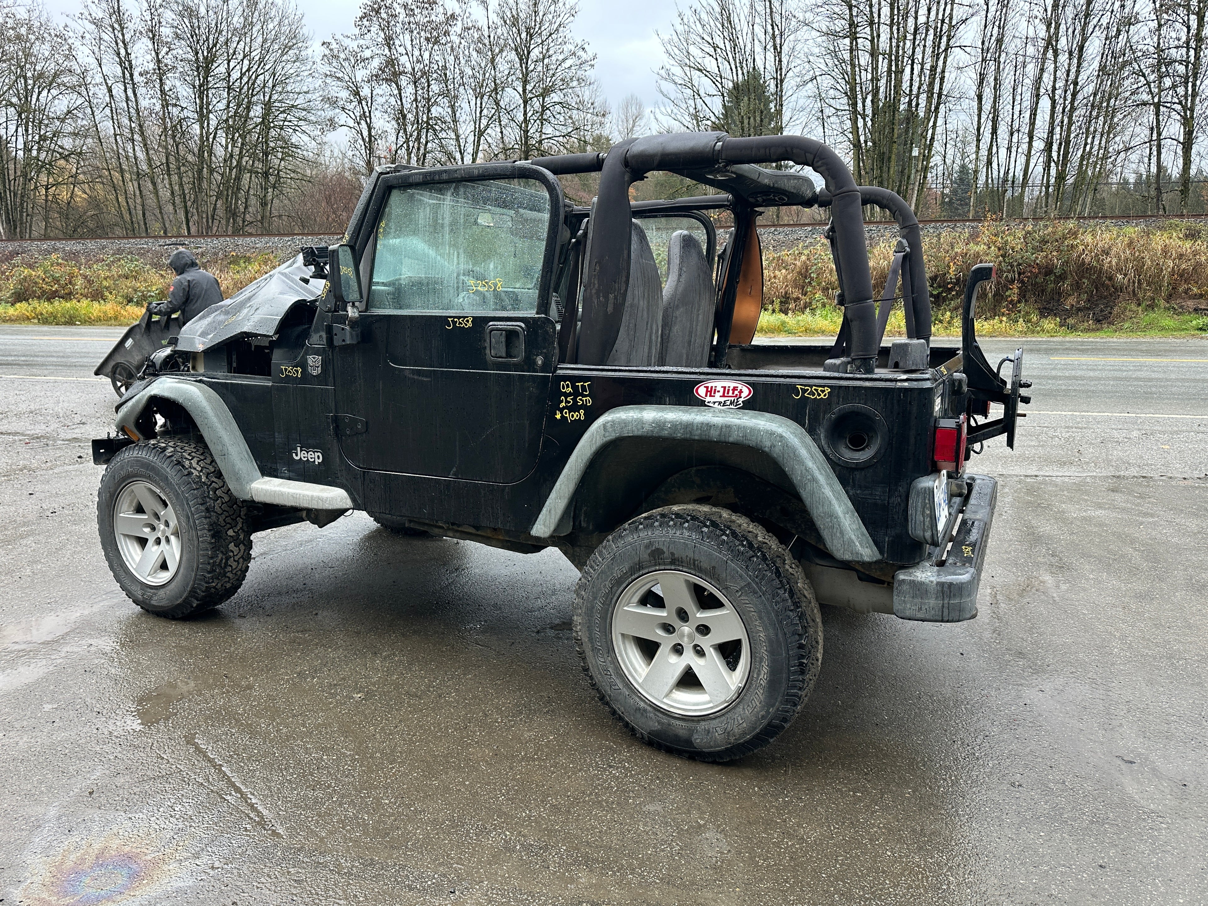 2002 Jeep Wrangler TJ 2.5 – J2558