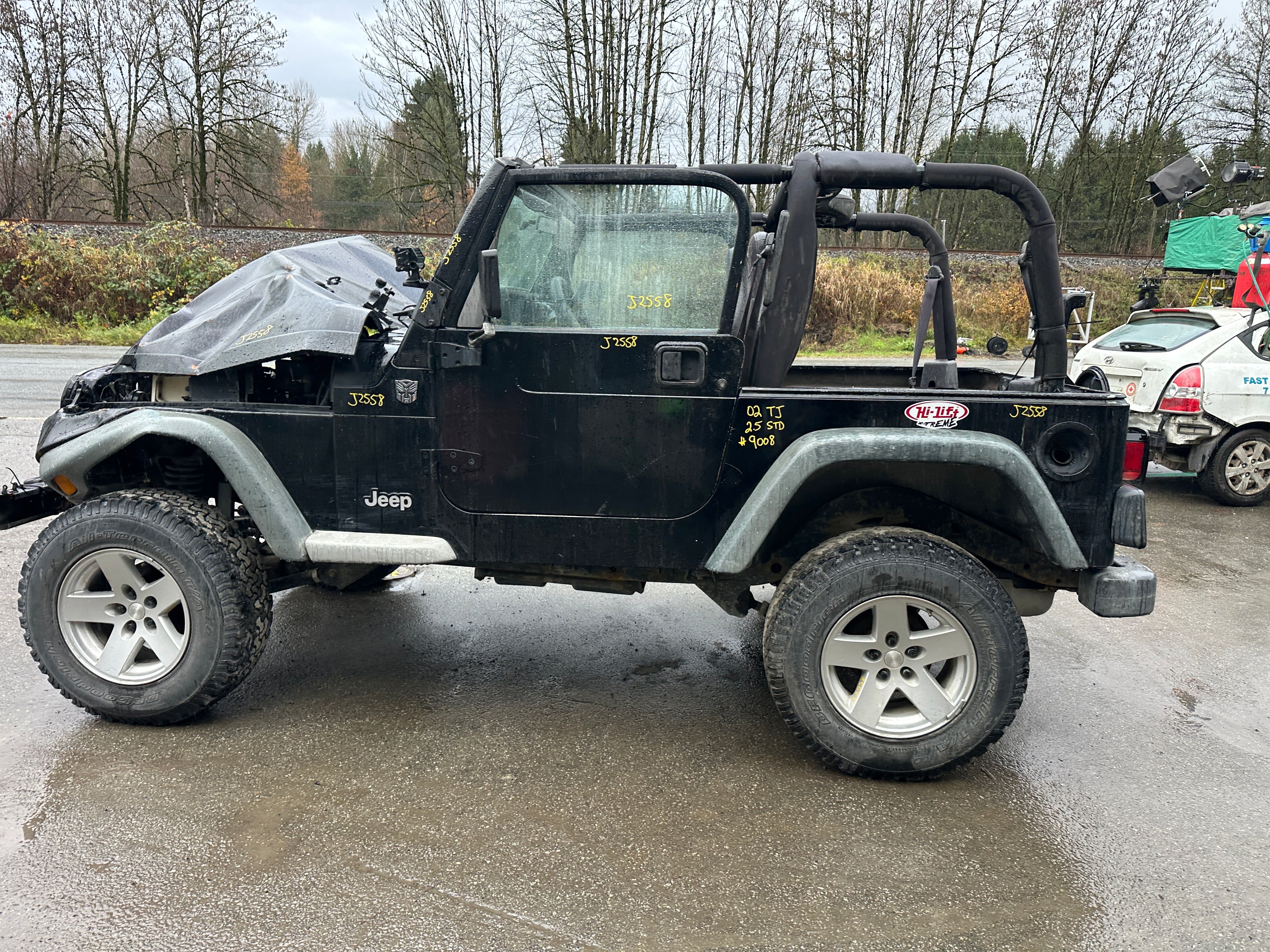 2002 Jeep Wrangler TJ 2.5 – J2558