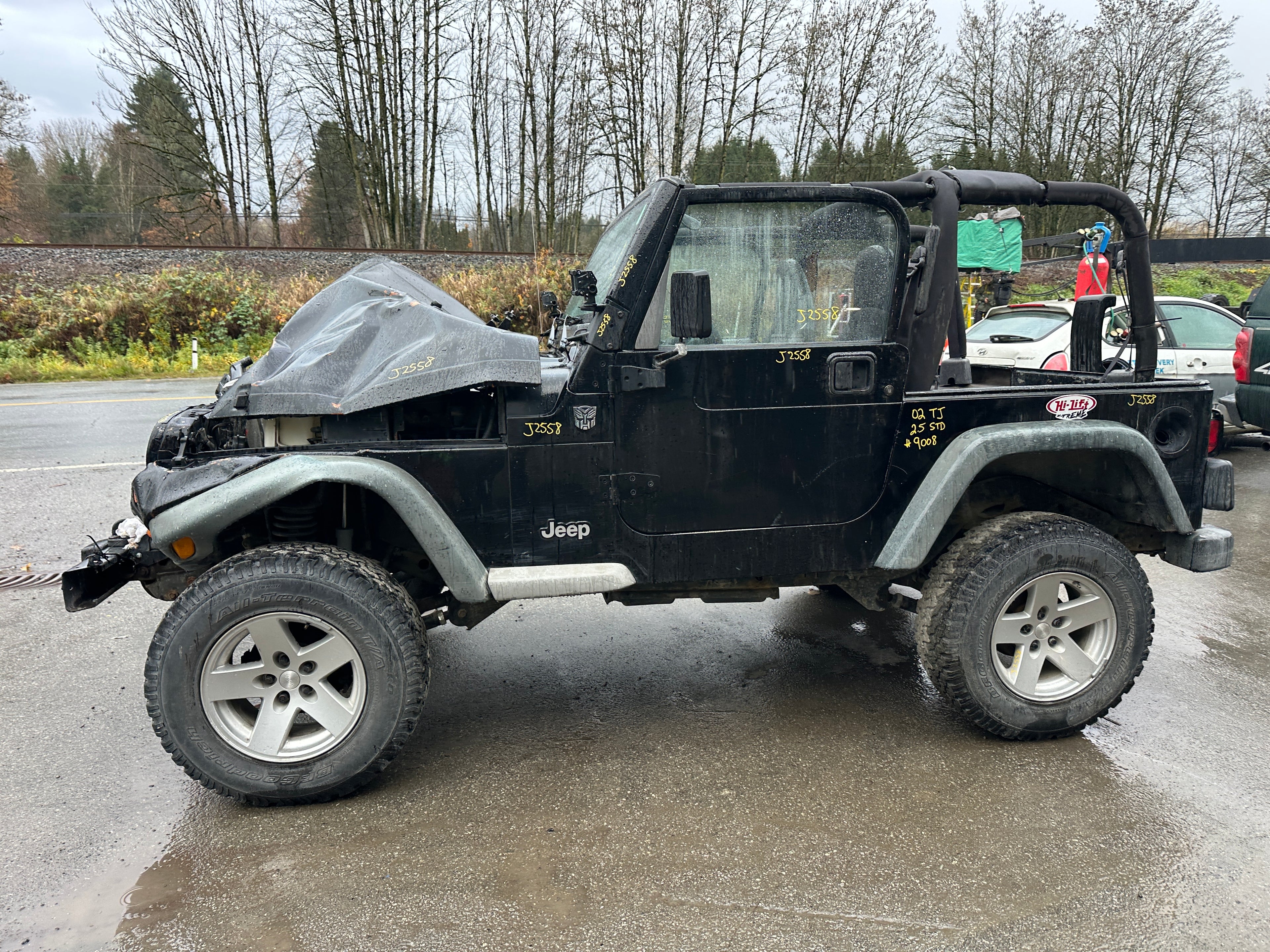 2002 Jeep Wrangler TJ 2.5 – J2558