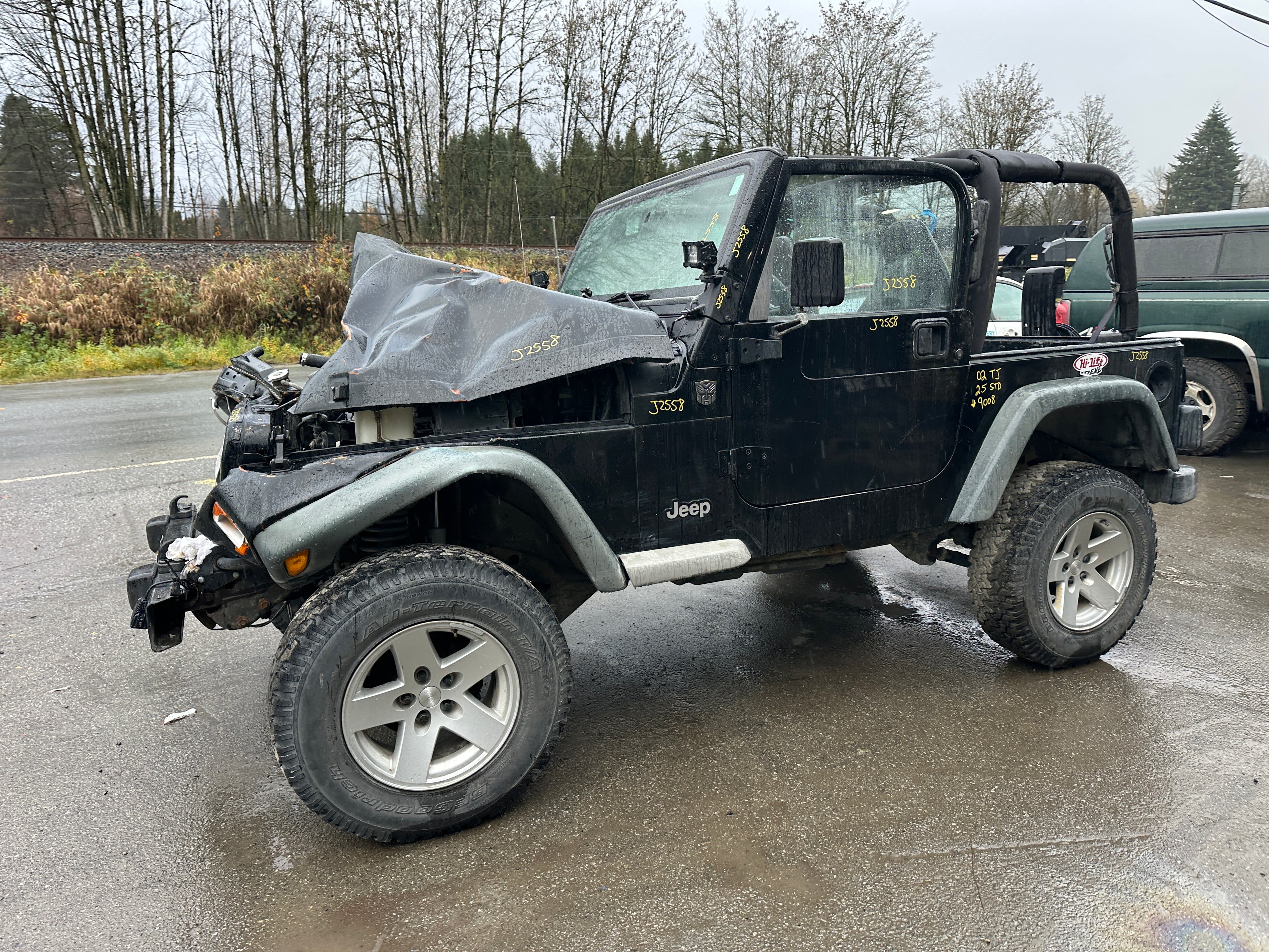 2002 Jeep Wrangler TJ 2.5 – J2558