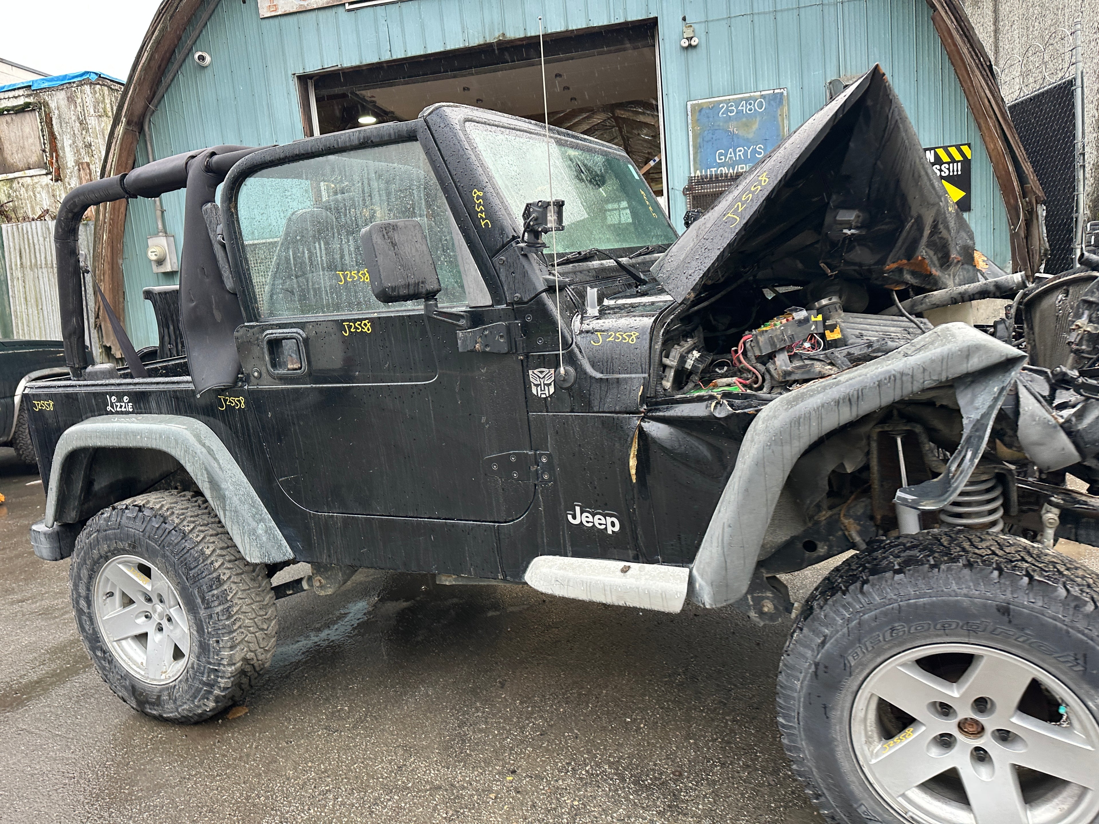 2002 Jeep Wrangler TJ 2.5 – J2558
