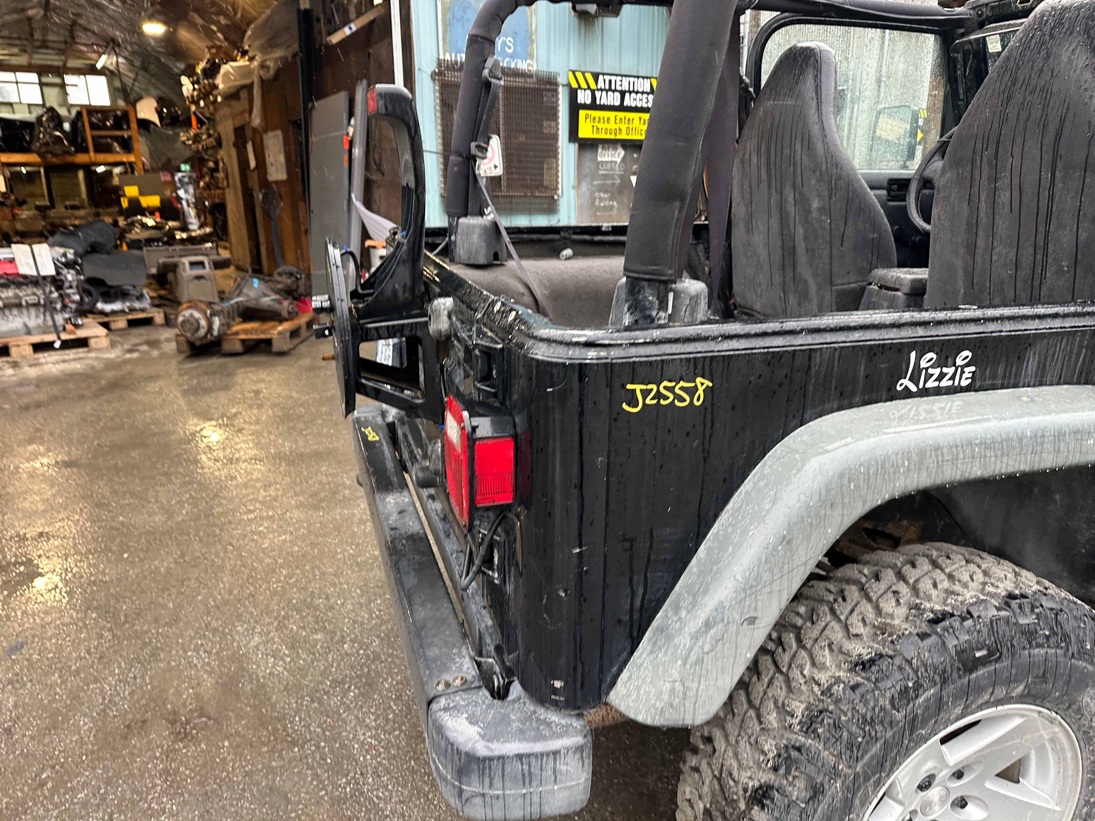 2002 Jeep Wrangler TJ 2.5 – J2558