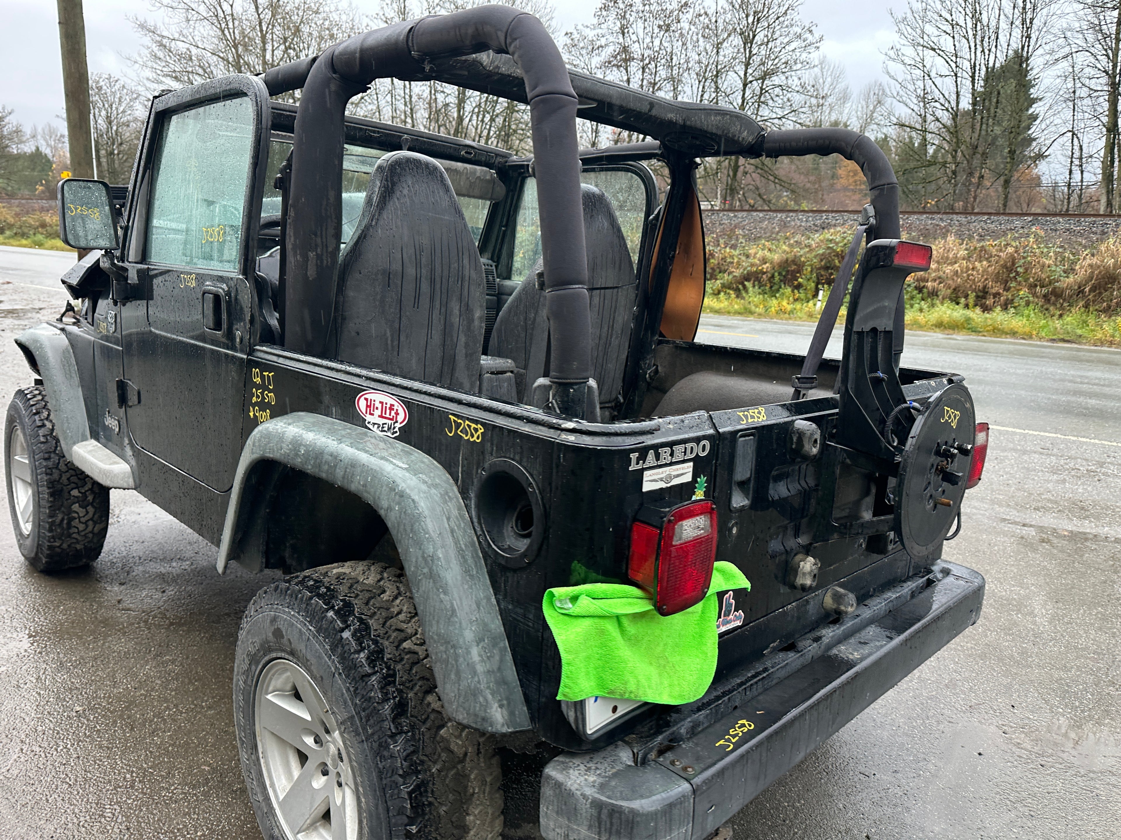 2002 Jeep Wrangler TJ 2.5 – J2558