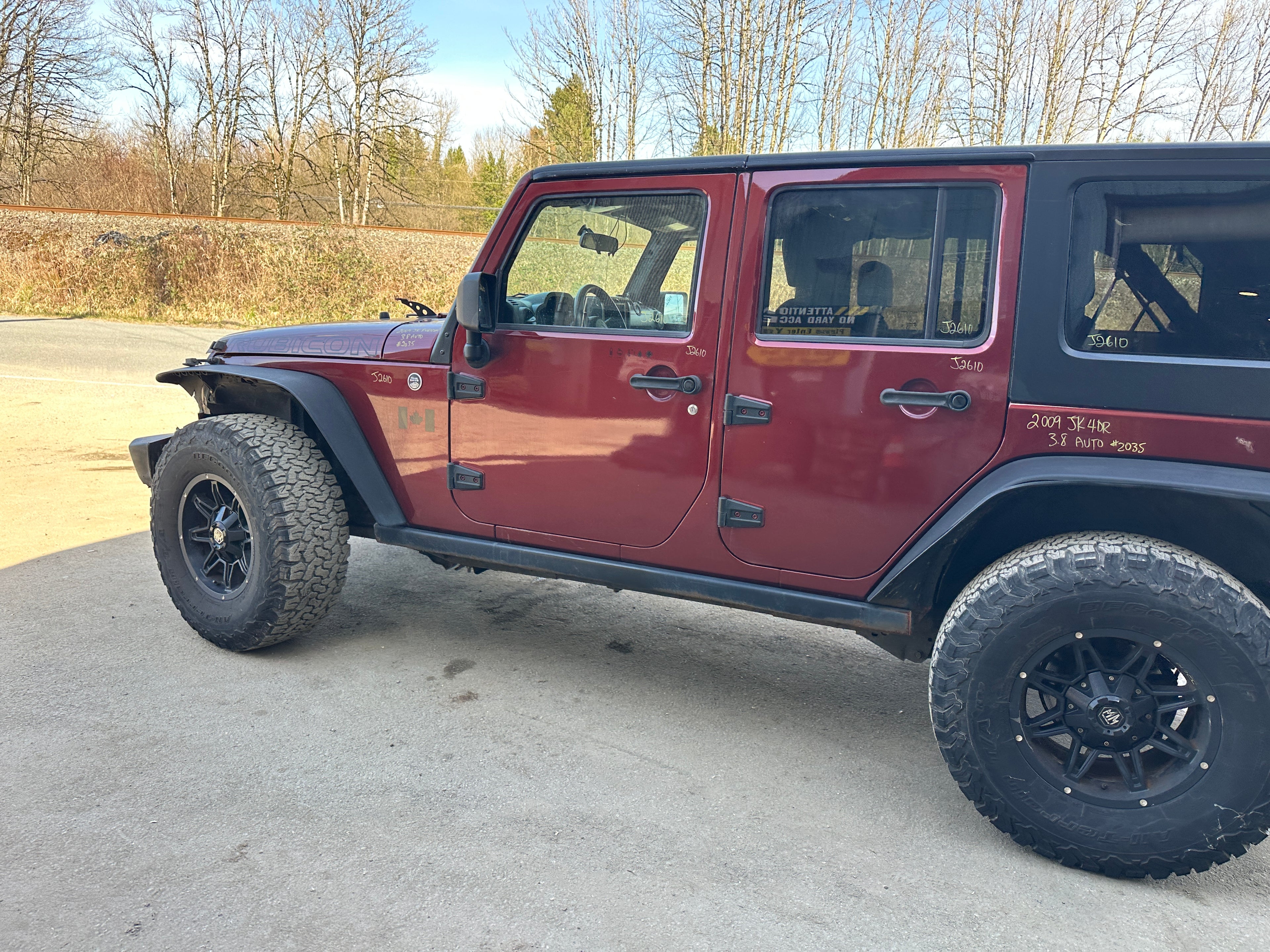 2009 Jeep Wrangler JK Unlimited Rubicon 3.8 – J2610