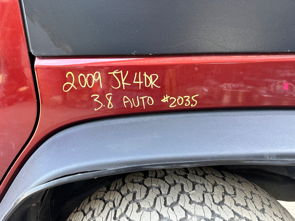 2009 Jeep Wrangler JK Unlimited Rubicon 3.8 – J2610