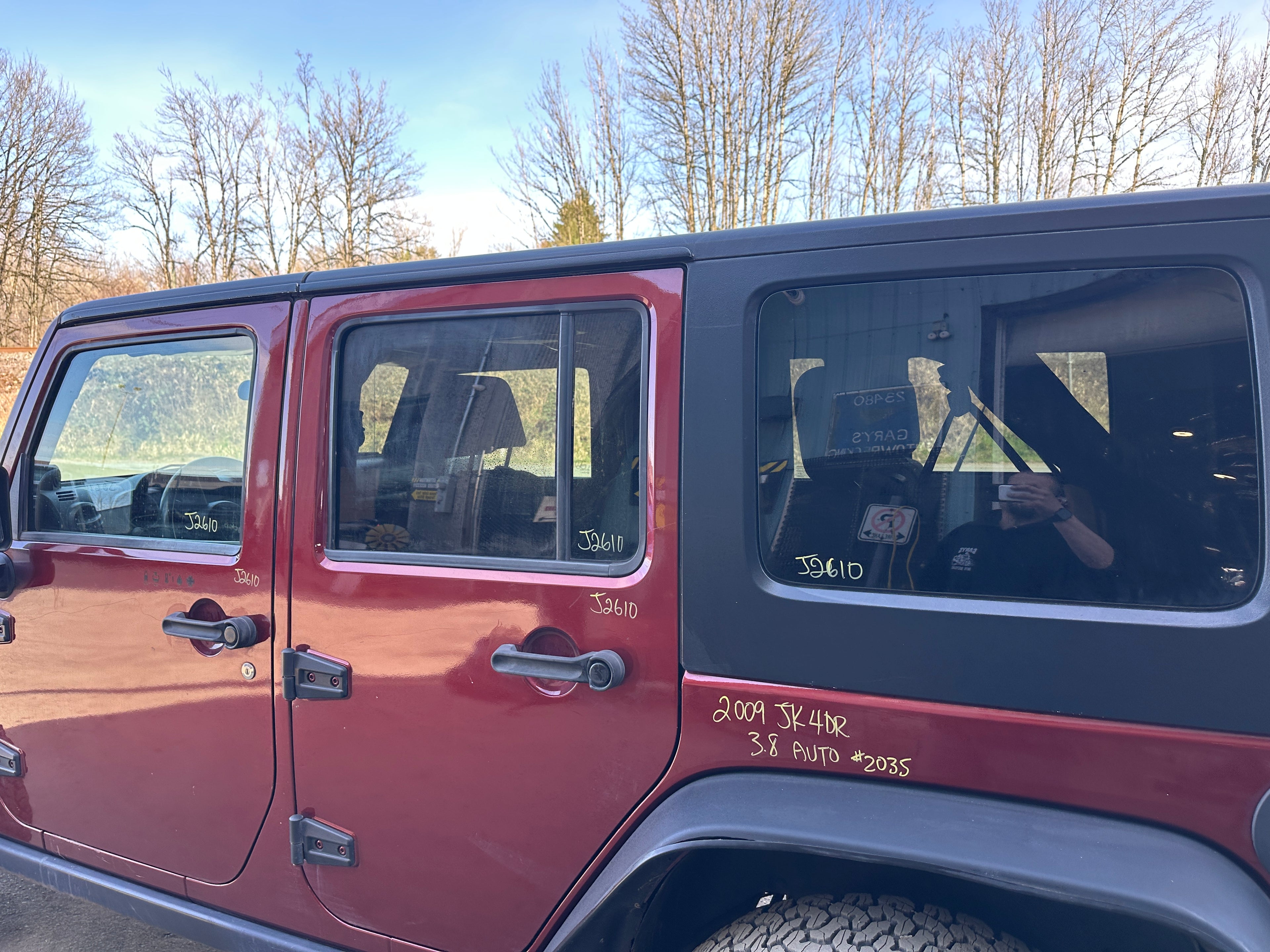 2009 Jeep Wrangler JK Unlimited Rubicon 3.8 – J2610