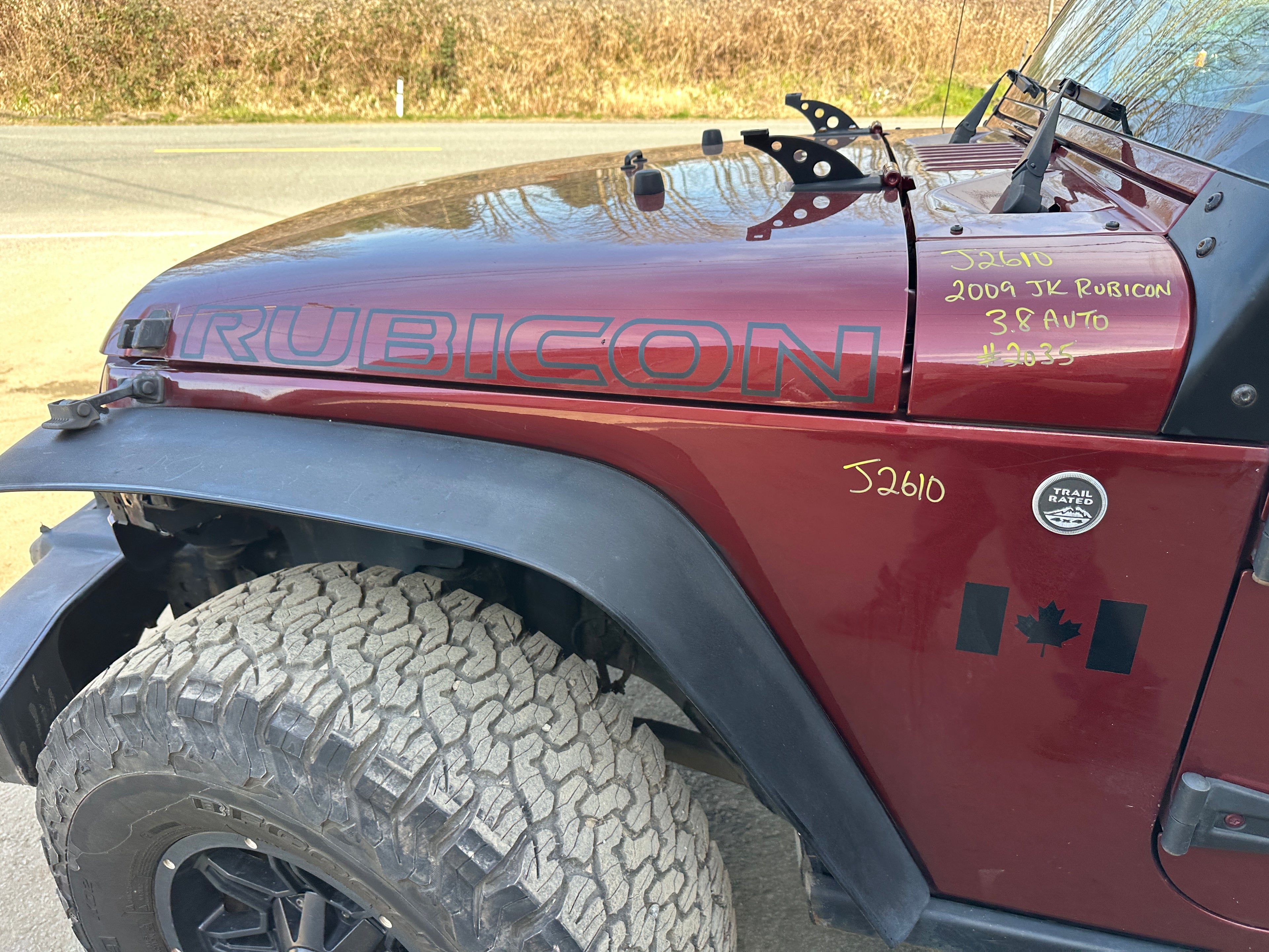 2009 Jeep Wrangler JK Unlimited Rubicon 3.8 – J2610