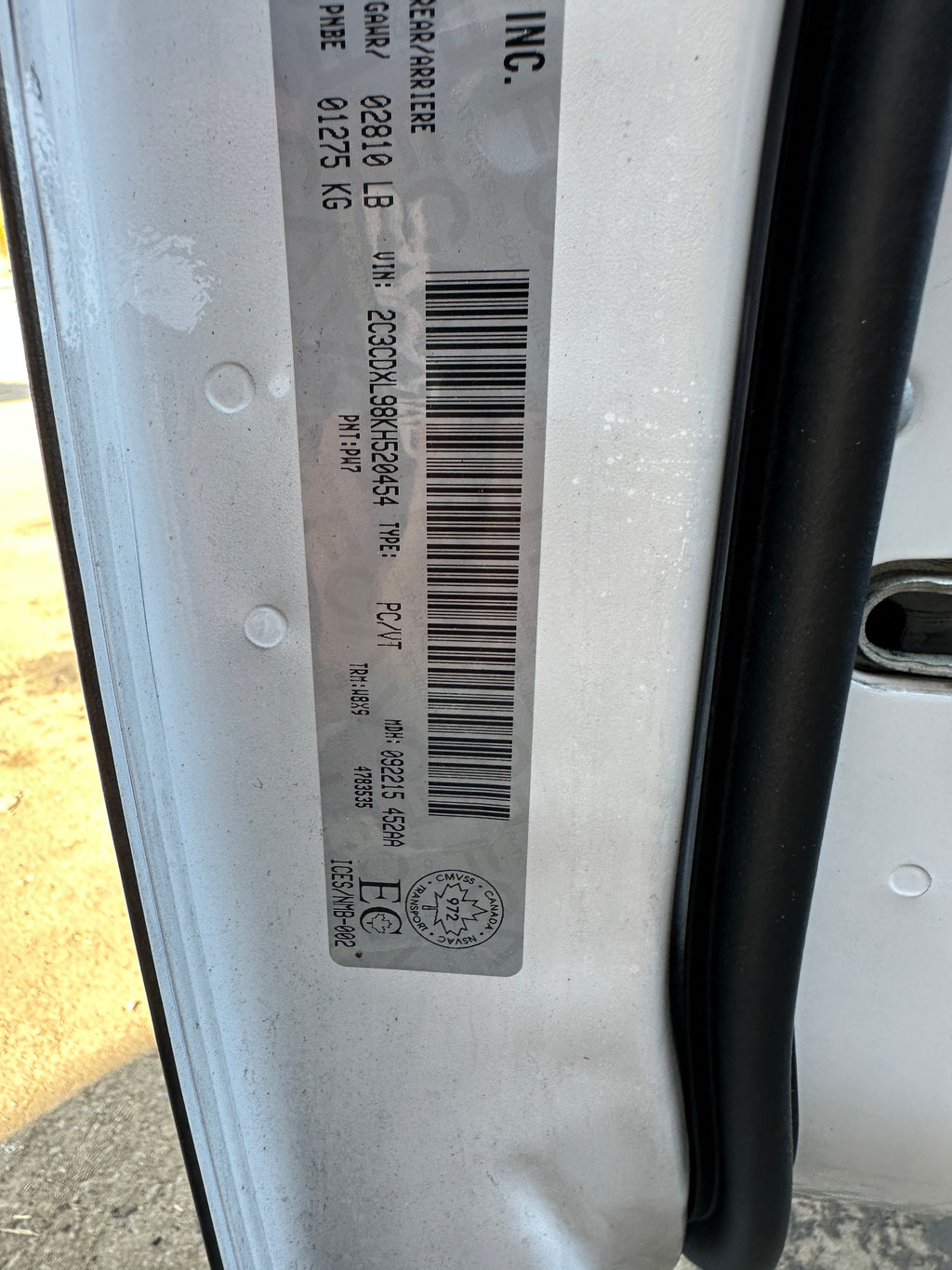 2019 Dodge Charger SRT Hellcat – D2503