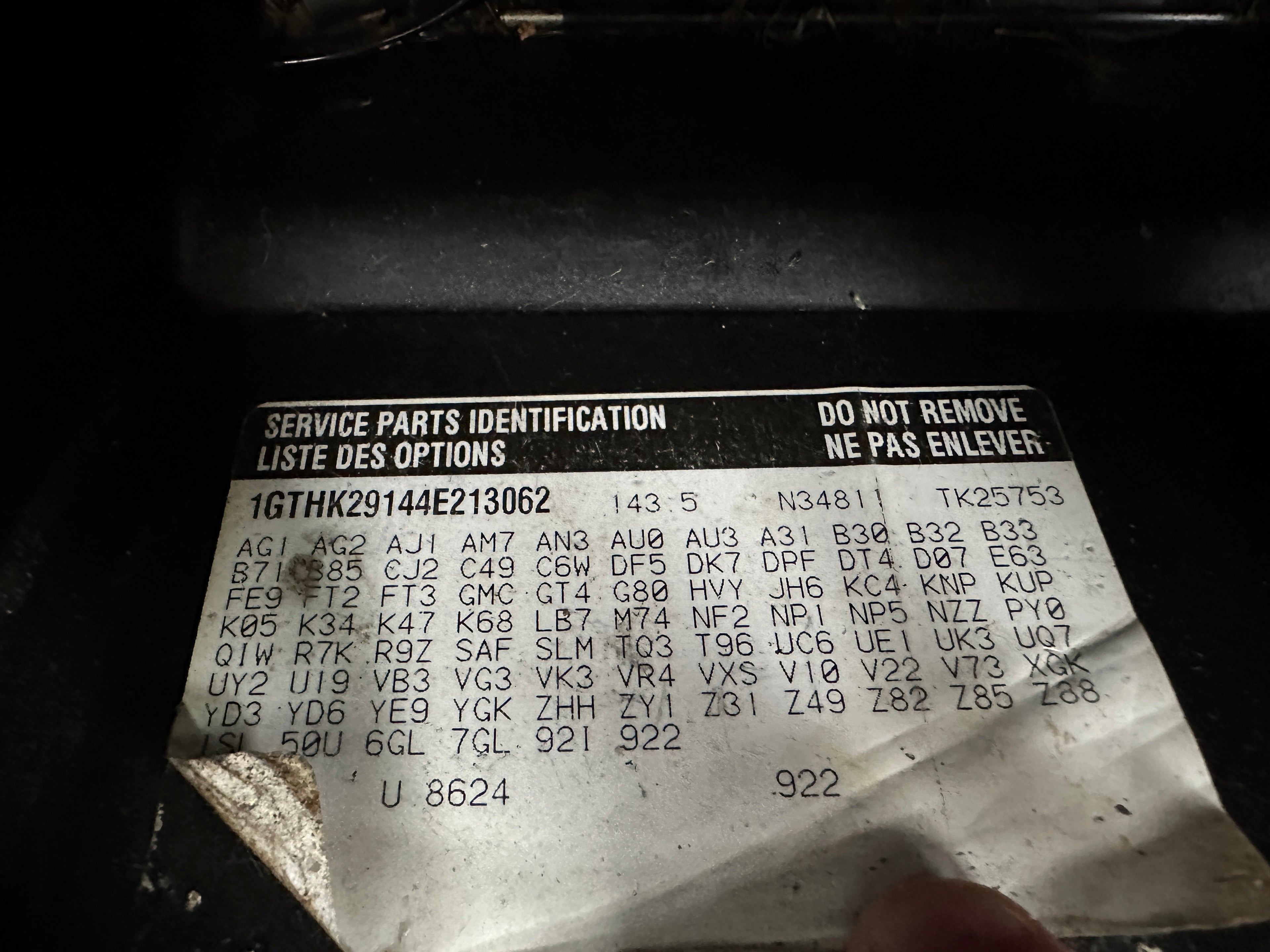 2004 GMC Sierra K2500HD 6.6 LB7 Duramax – G2532