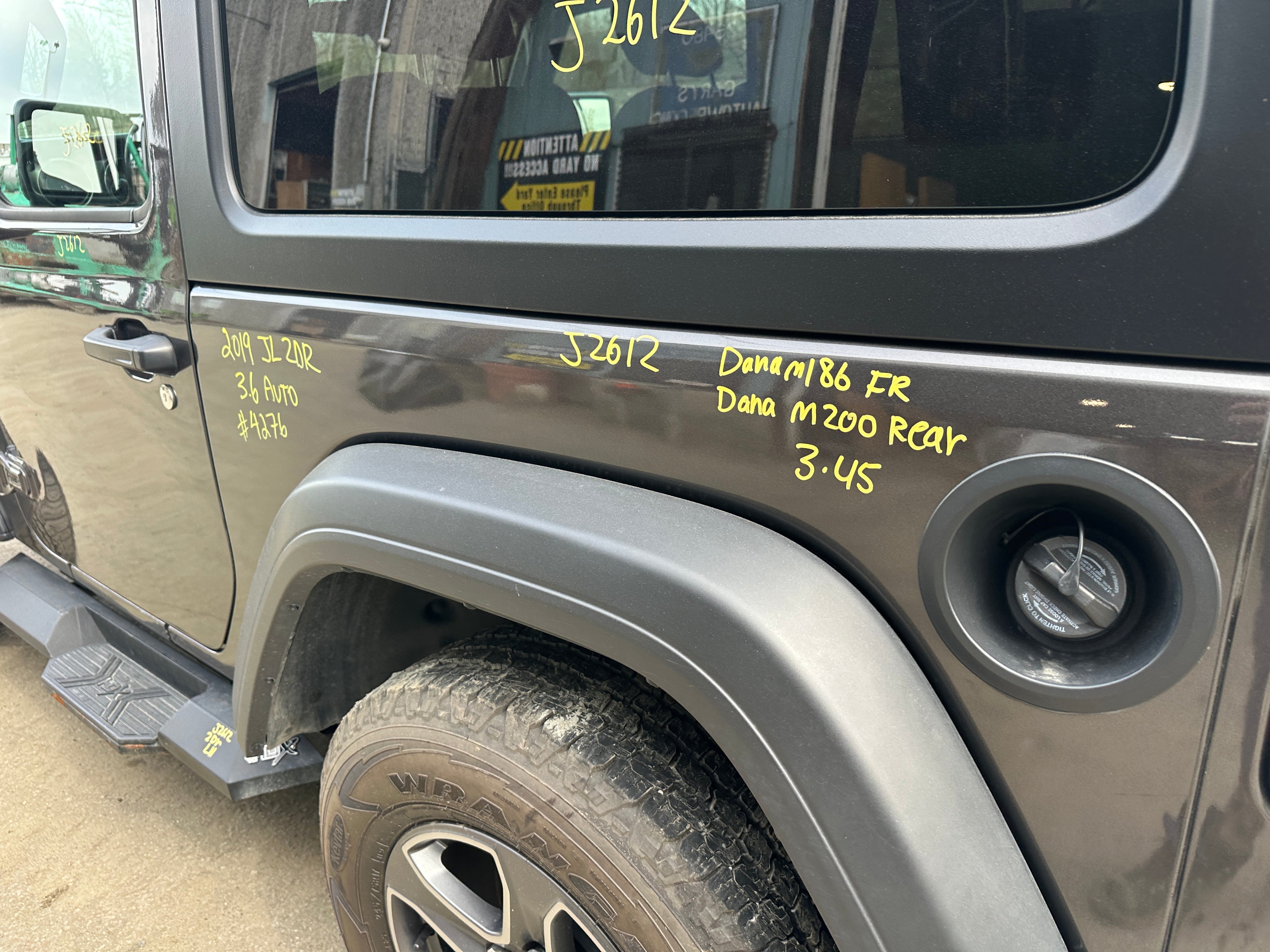 2019 Jeep Wrangler JL Sport 3.6 – J2612